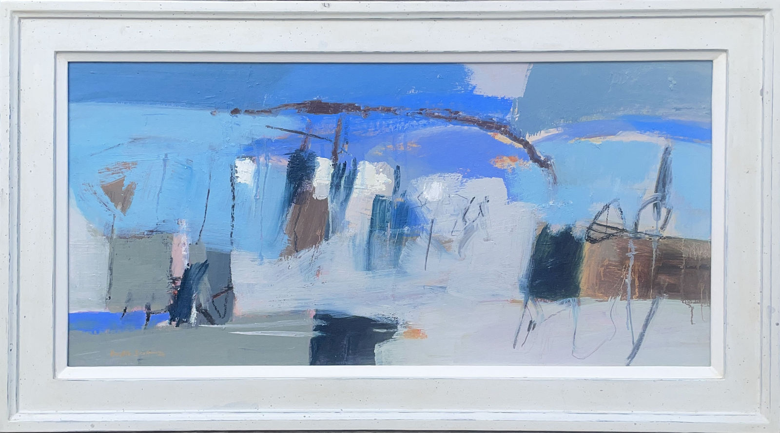 Dafila Scott, Winter Storm (Hungerford Gallery)