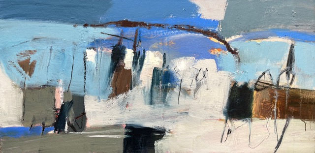 Dafila Scott, Winter Storm (Hungerford Gallery)