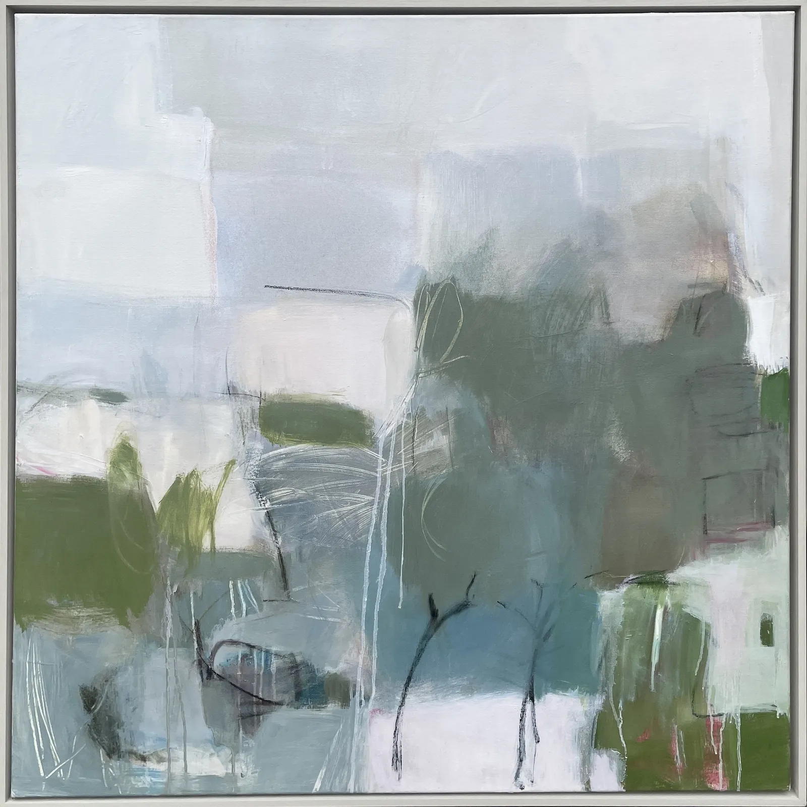 Jeannette Hayes, Pond Reflections (Hungerford Gallery)