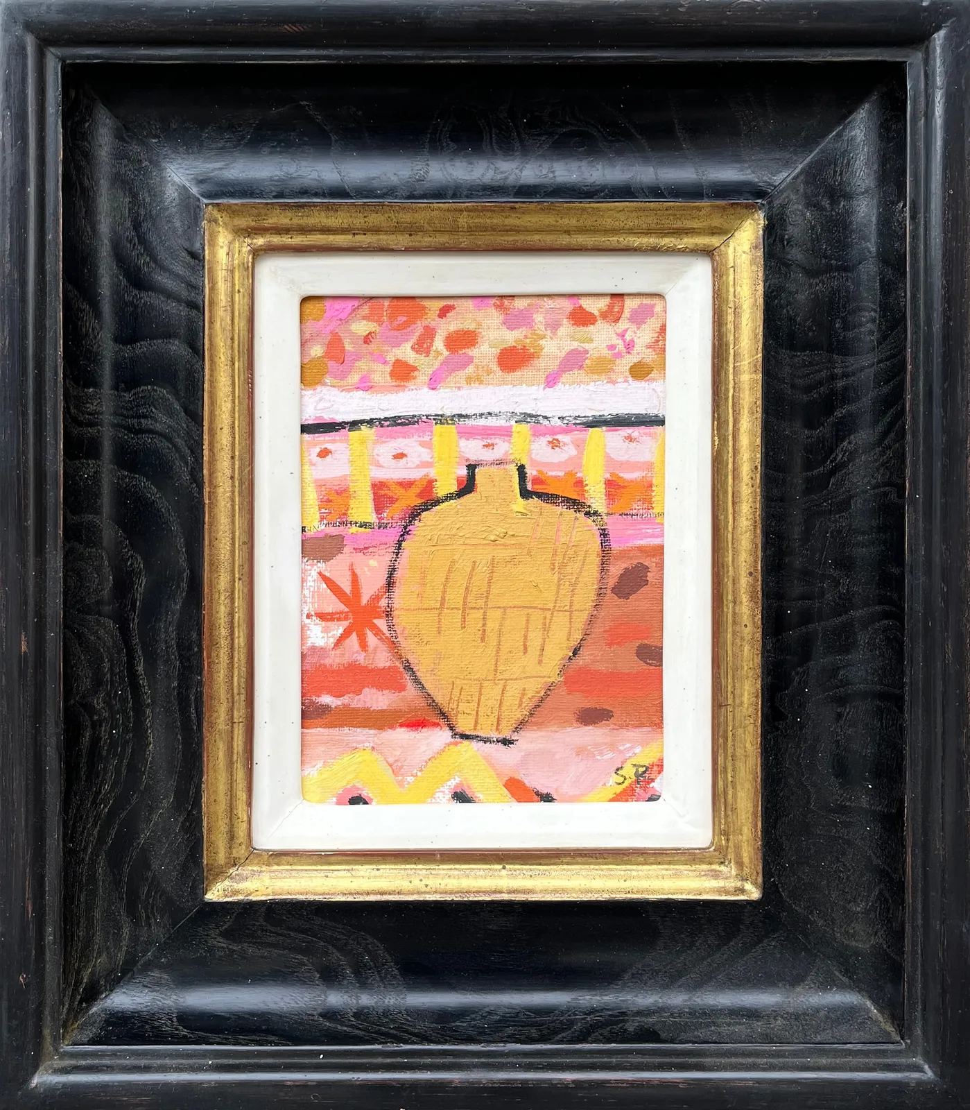 Sam Rudd, Yellow Vase (London Gallery)