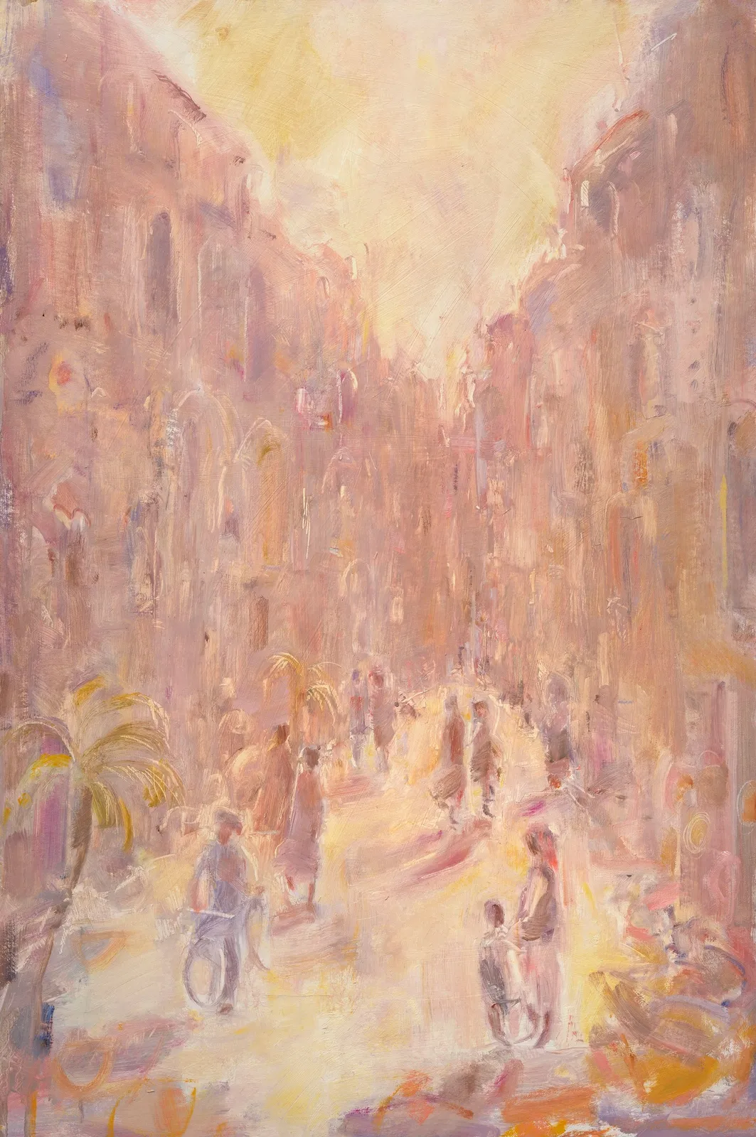Jemma Powell, Street at Sunrise (London Gallery)