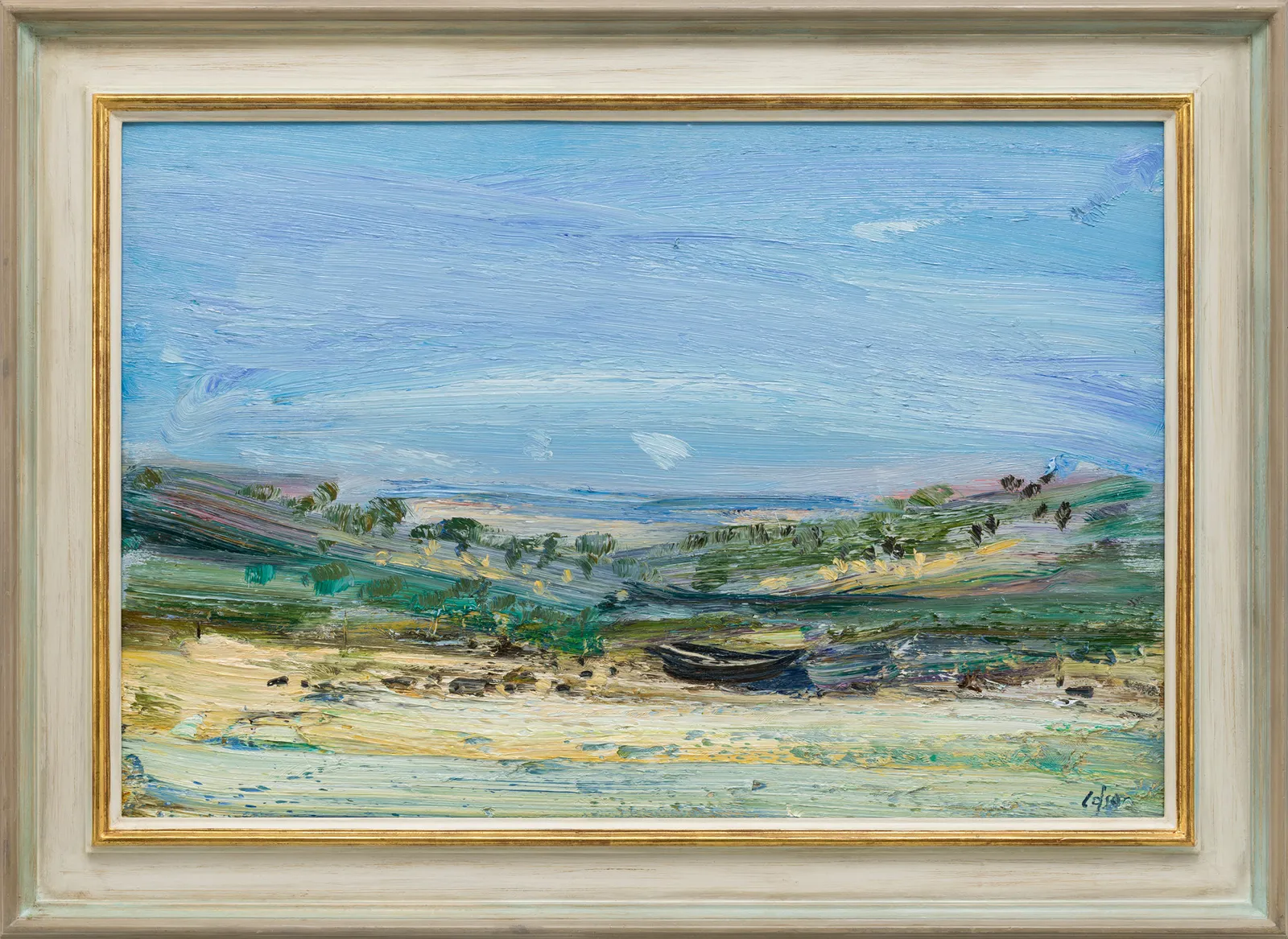 Richard Colson, Boat on the Loch Shore II