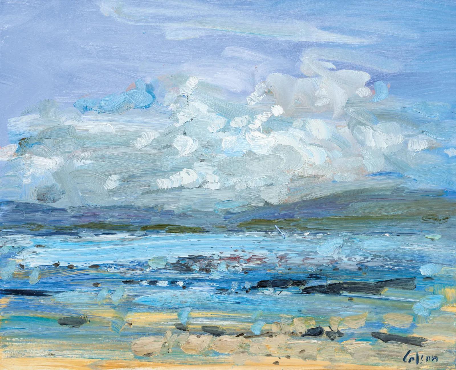 Richard Colson, On the Loch Shore