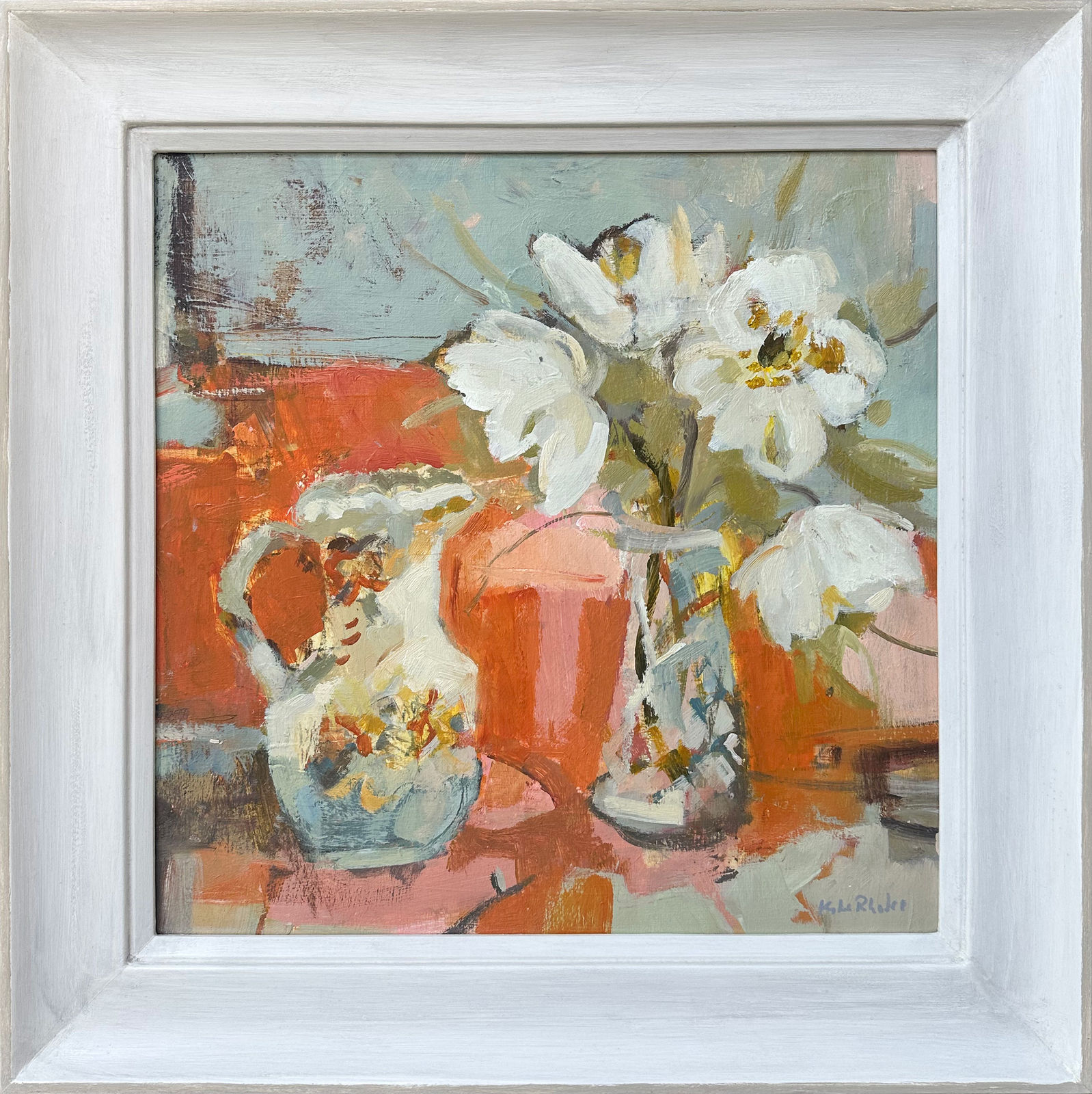 Kate Rhodes, Chatting up the Peonies