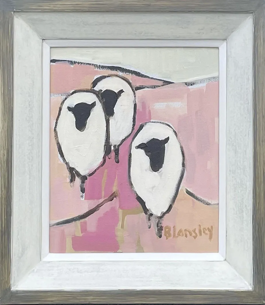 Bridget Lansley, Dreams of Pink (Hungerford Gallery)