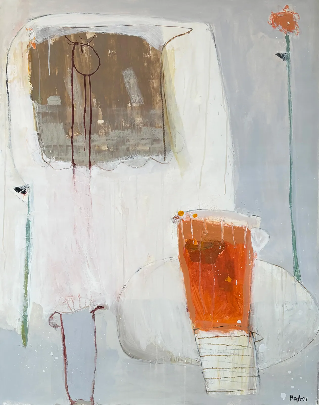 Felice Hodges, Orange Float (London Gallery)