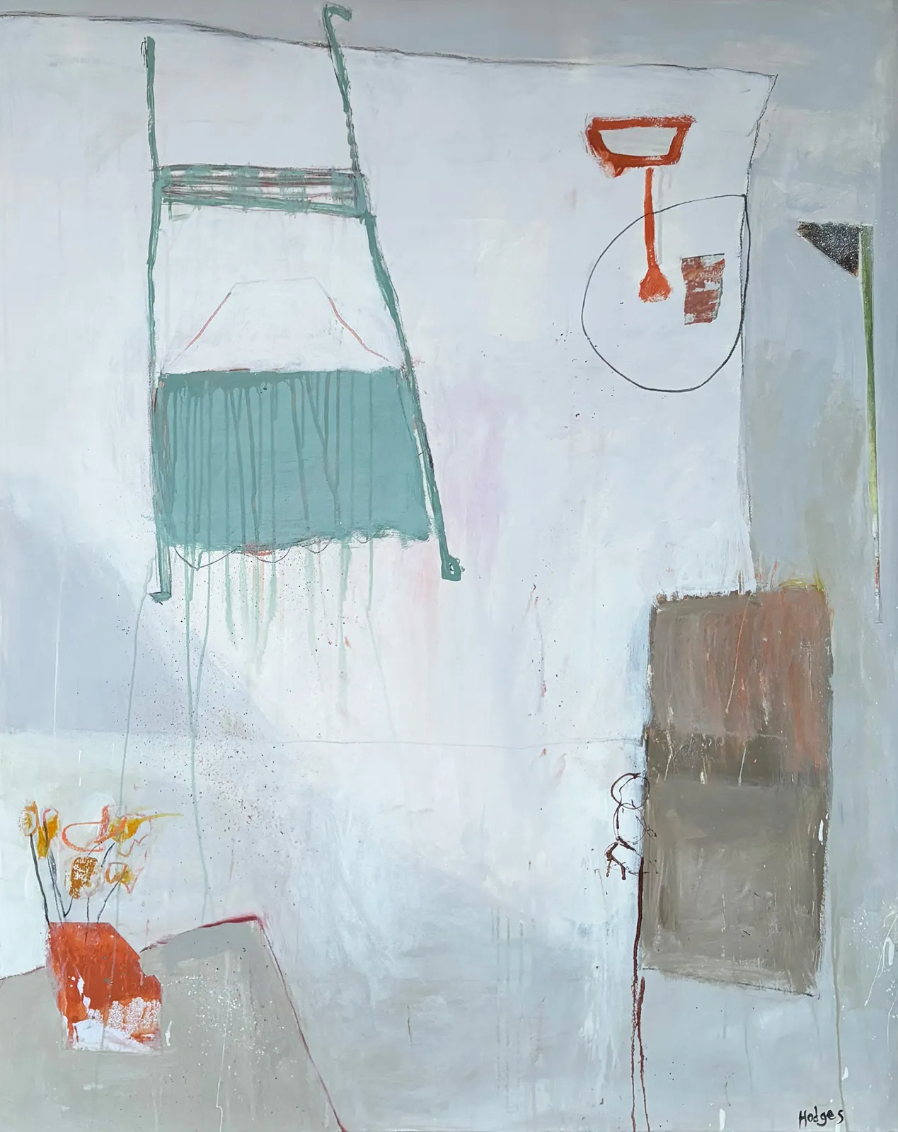 Felice Hodges, Orange Float II (London Gallery)