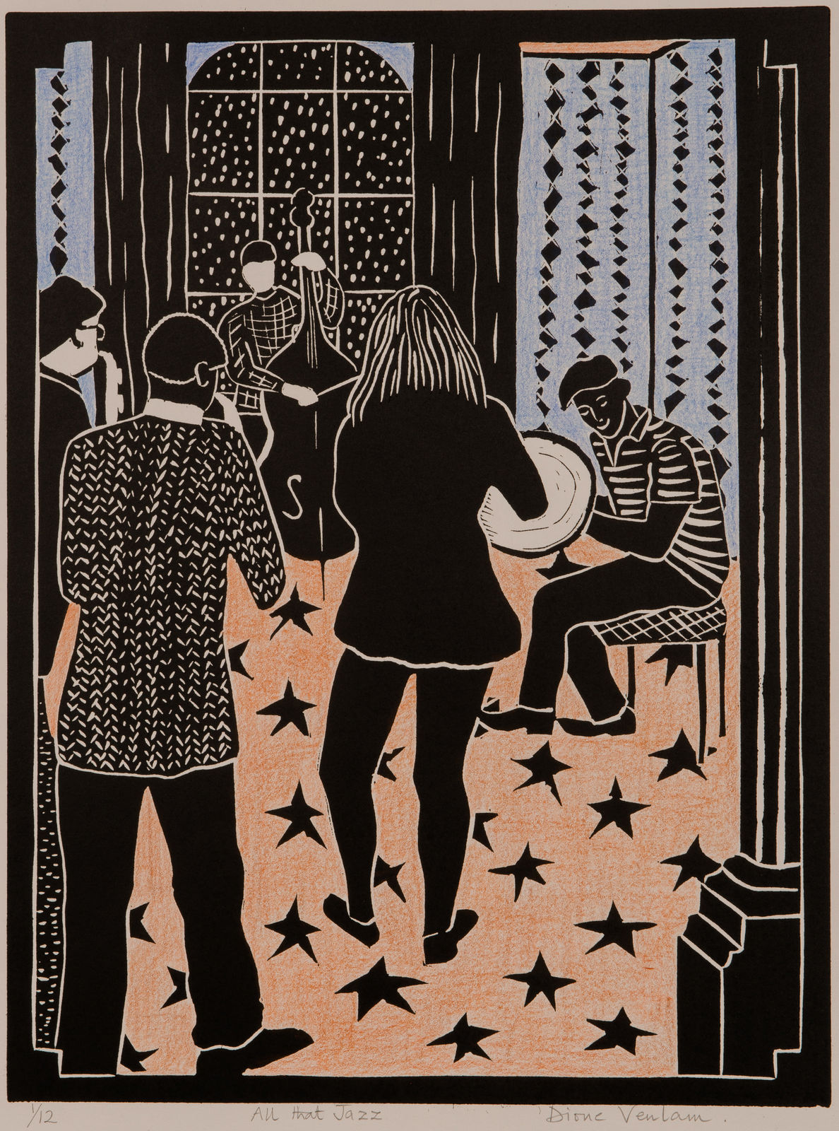 Dione Verulam, All that Jazz (Unframed)