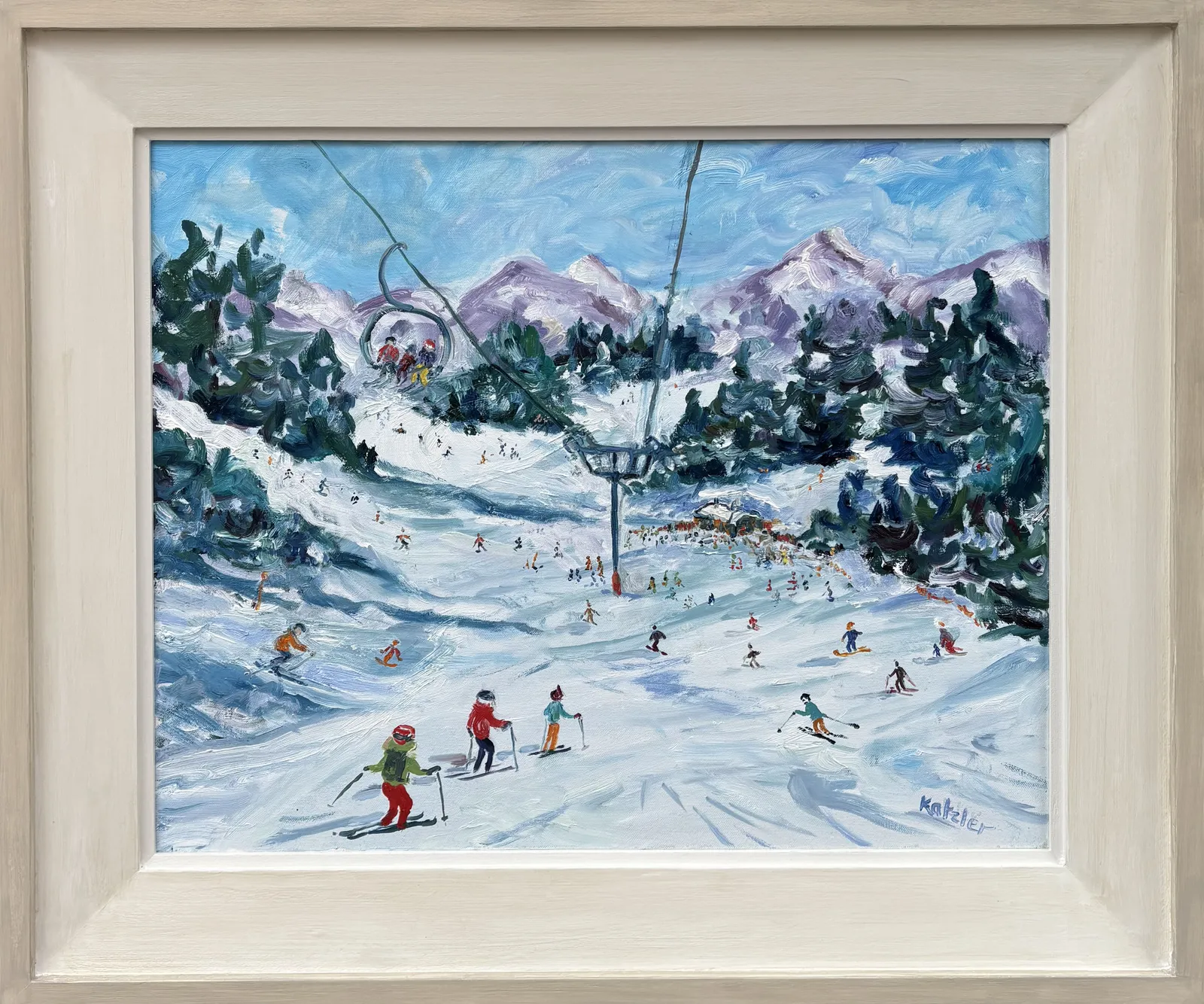 Fi Katzler, Busy Pistes (London Gallery)