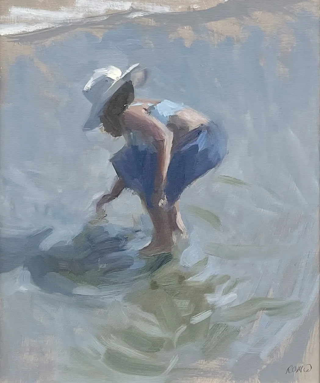 Rachel Wright, Washing Shells (London Gallery)