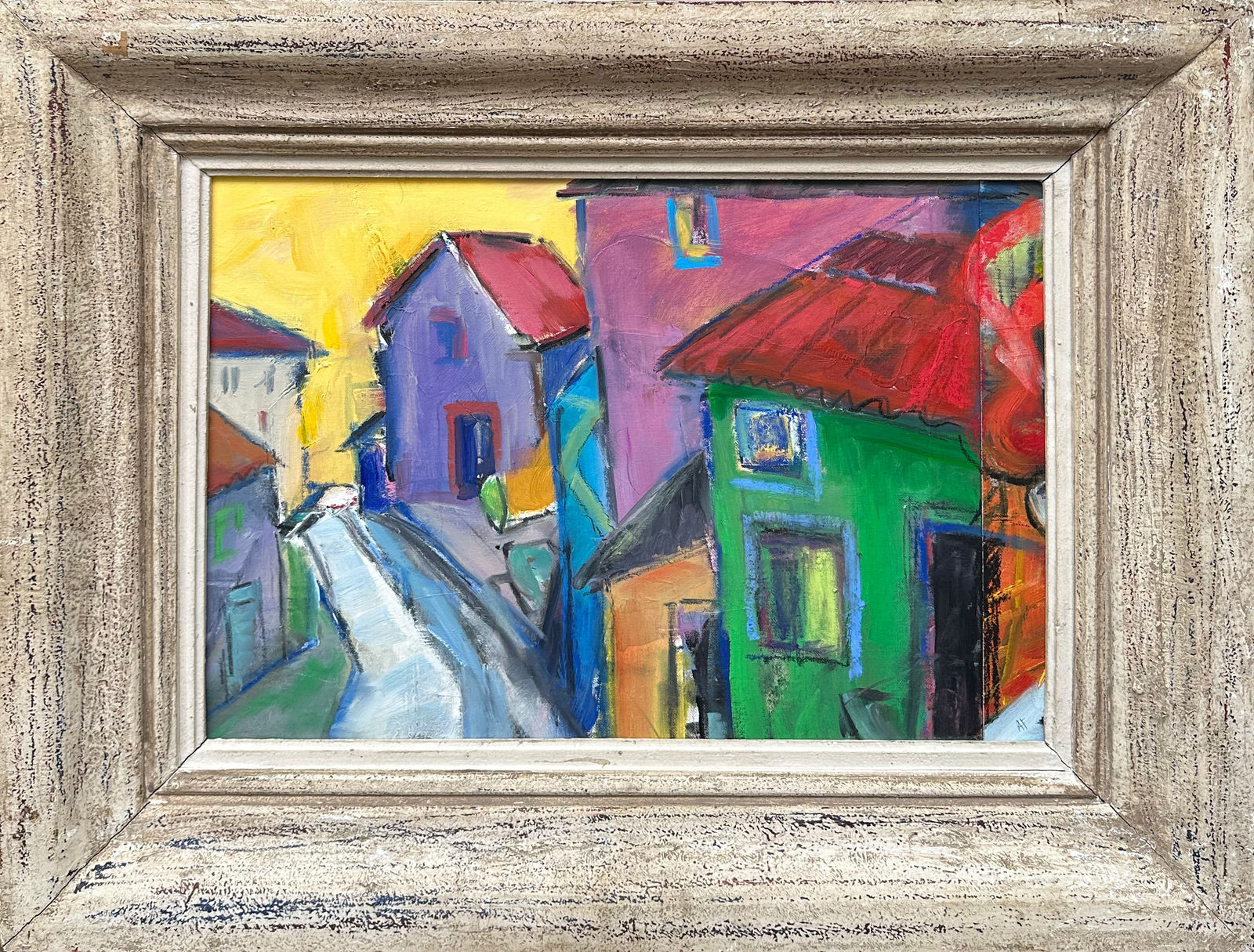 Annie Field, Summer Street Scene (Hungerford Gallery)