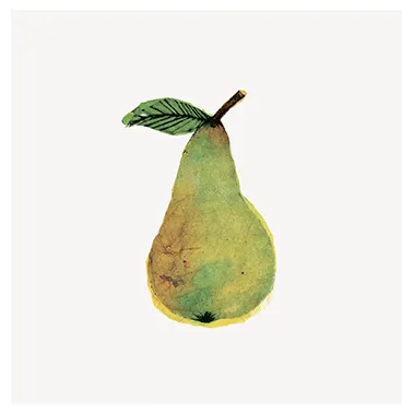 Beatrice Forshall, Pear (Unframed)