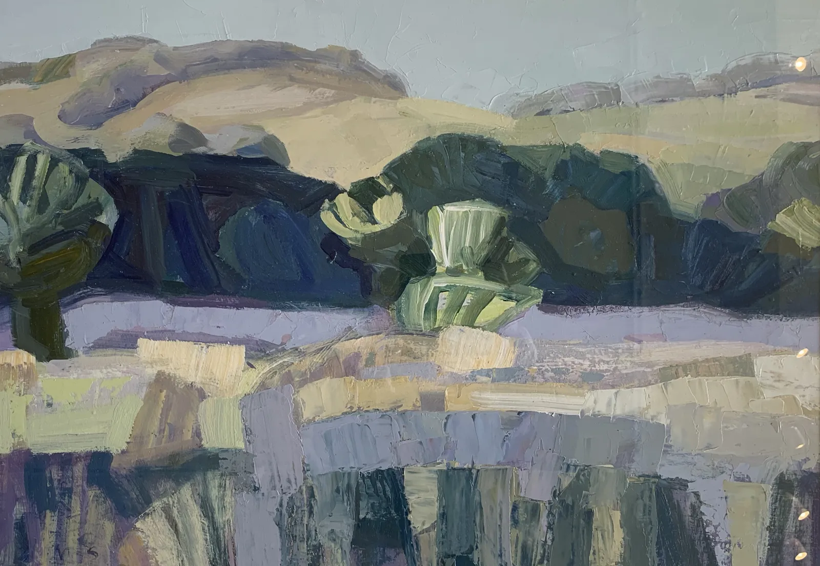 Minnie Shaw Stewart, Baydon, Lambourn Down II (London Gallery)