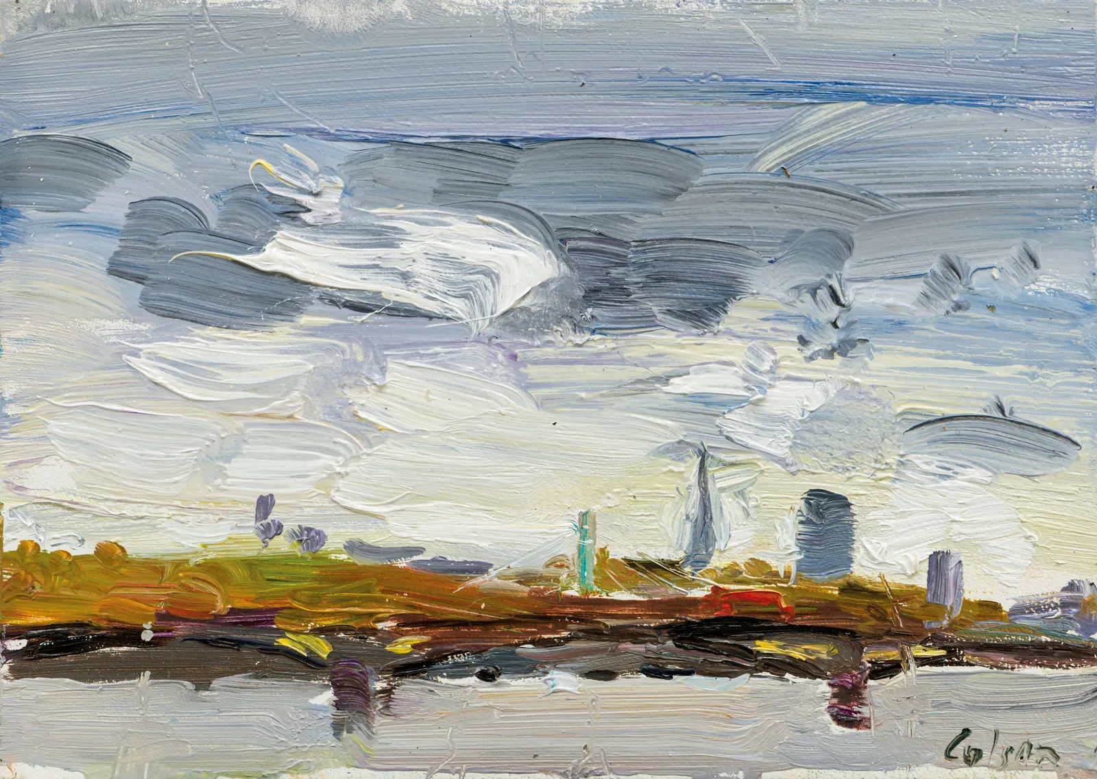 Richard Colson, Twilight, Battersea Bridge