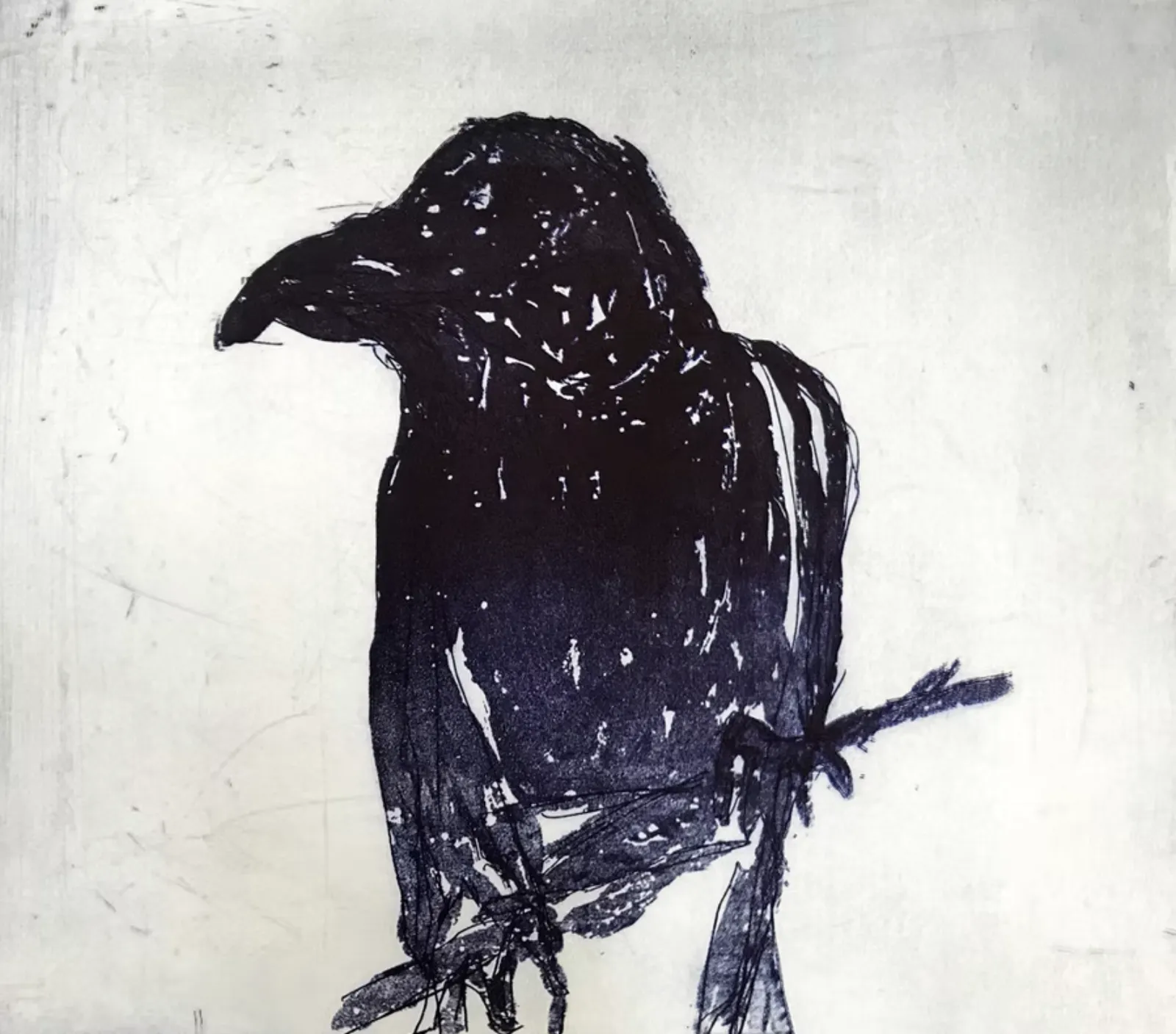 Nancy Azara, Blue Crow, 2016