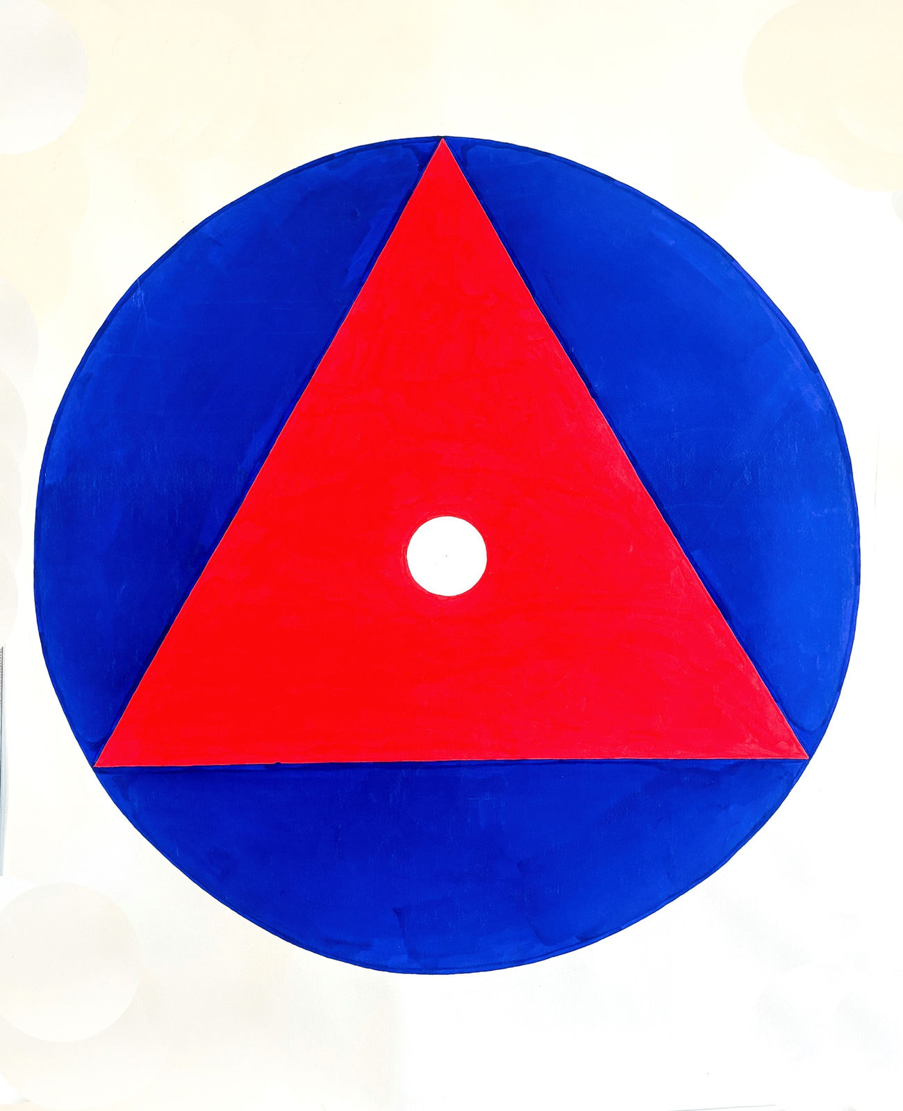 Bruce Cahn, Red Triangle Mandala