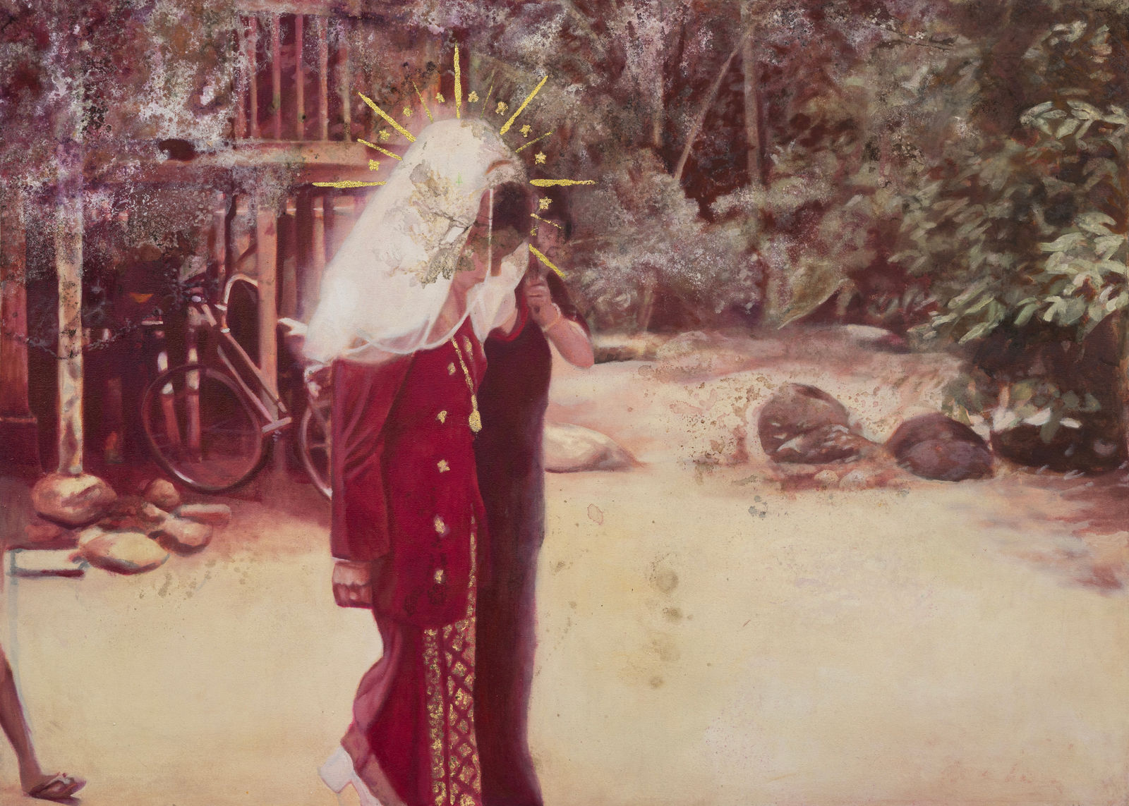 Amar Shahid, Bride In Red, 2023