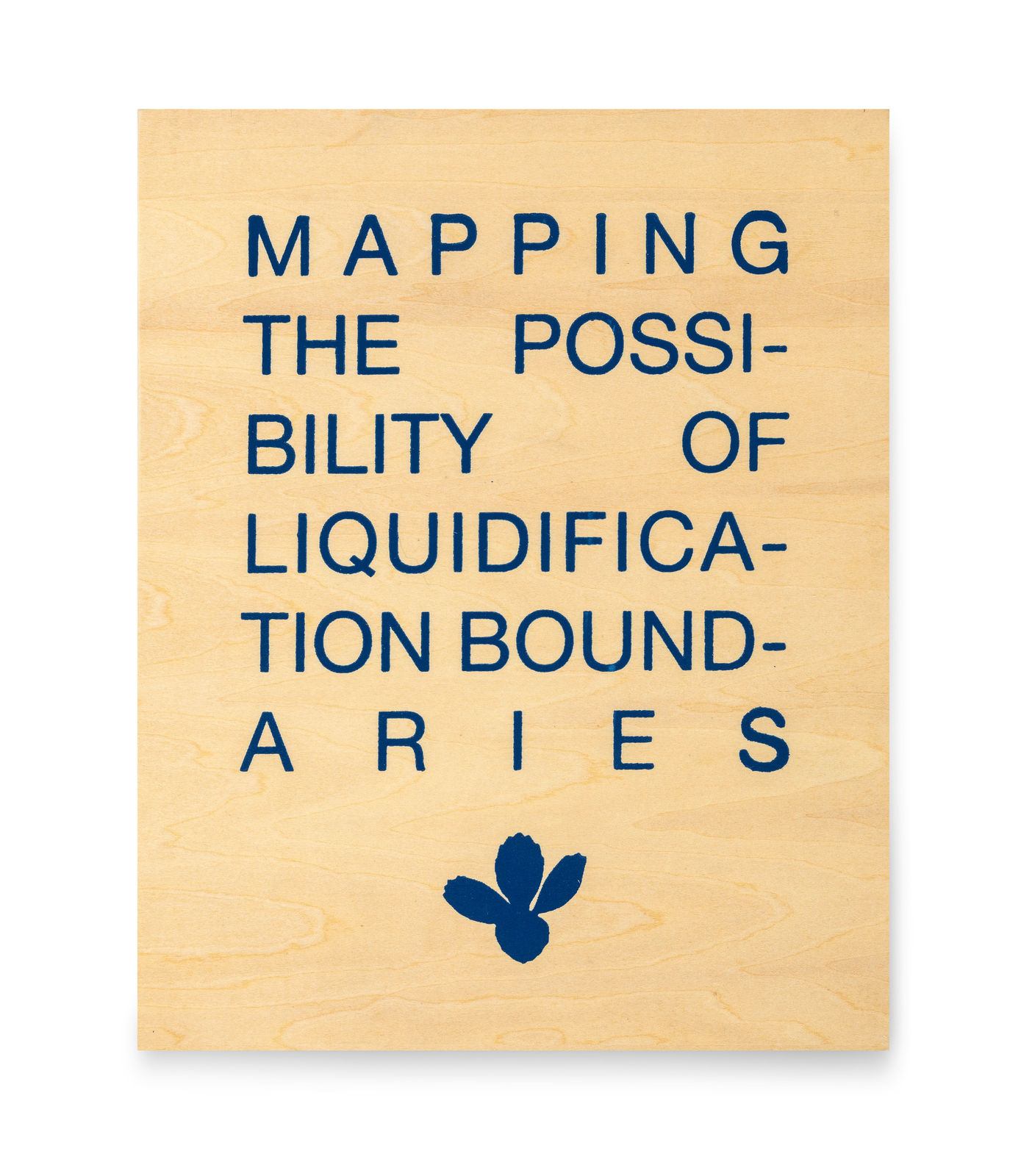 Phuan Thai Meng, Mapping the Possibility of Liquidification Boundaries, 2023