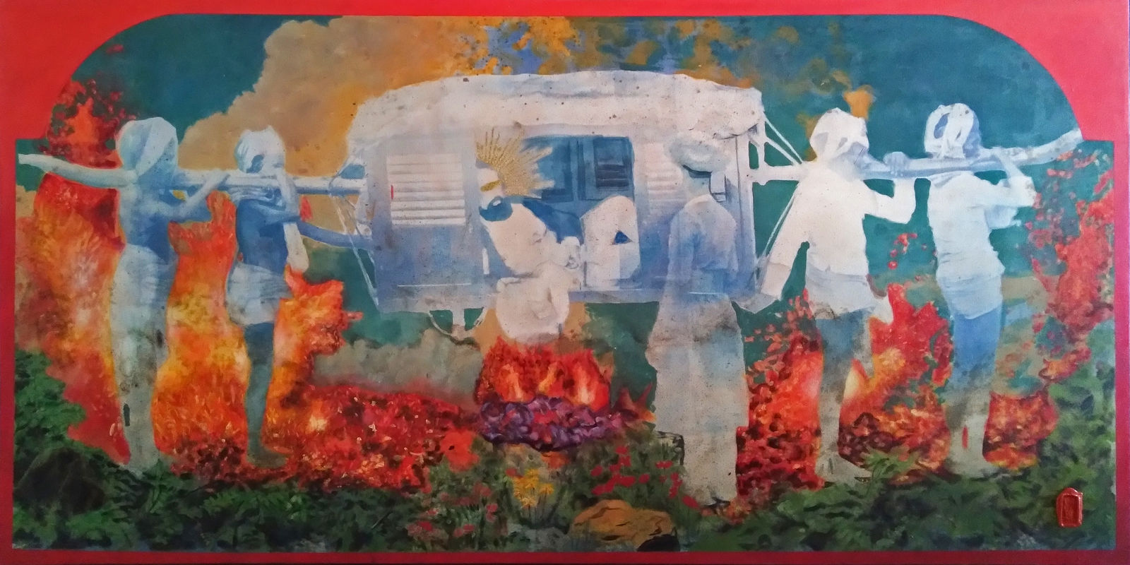 Amar Shahid, Tandu/ Firewalkers, 2024