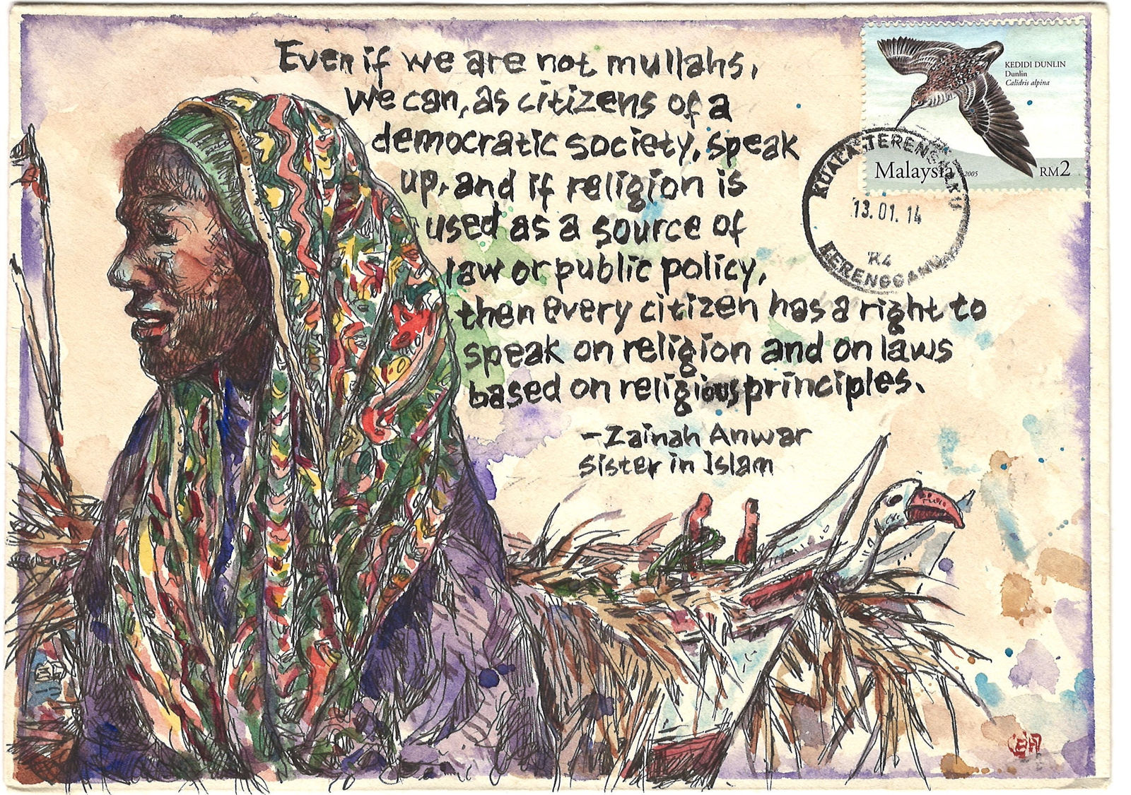 Chang Fee Ming, In deep thought, 2014