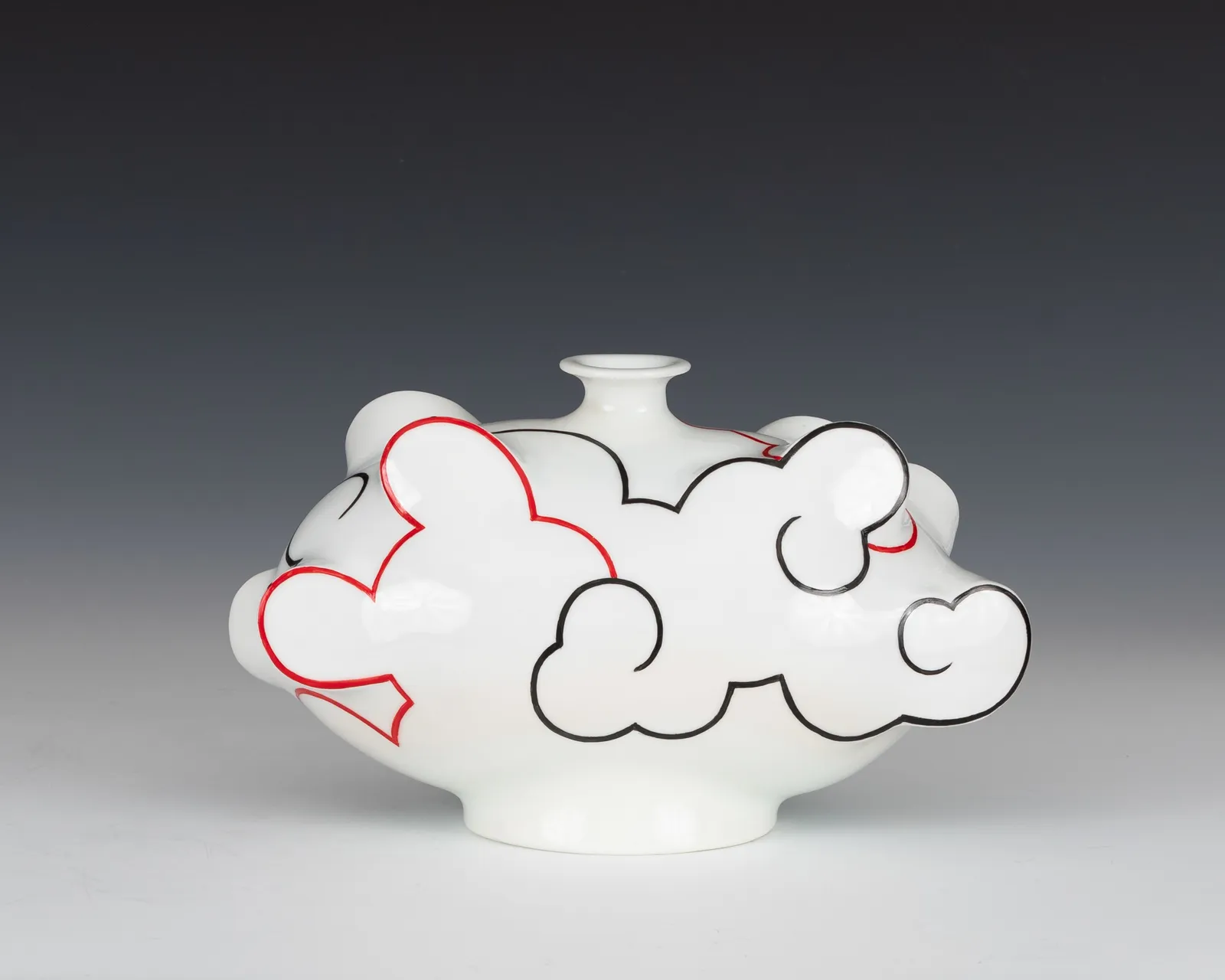 Sam Chung, Cloud Janggun red, 2024