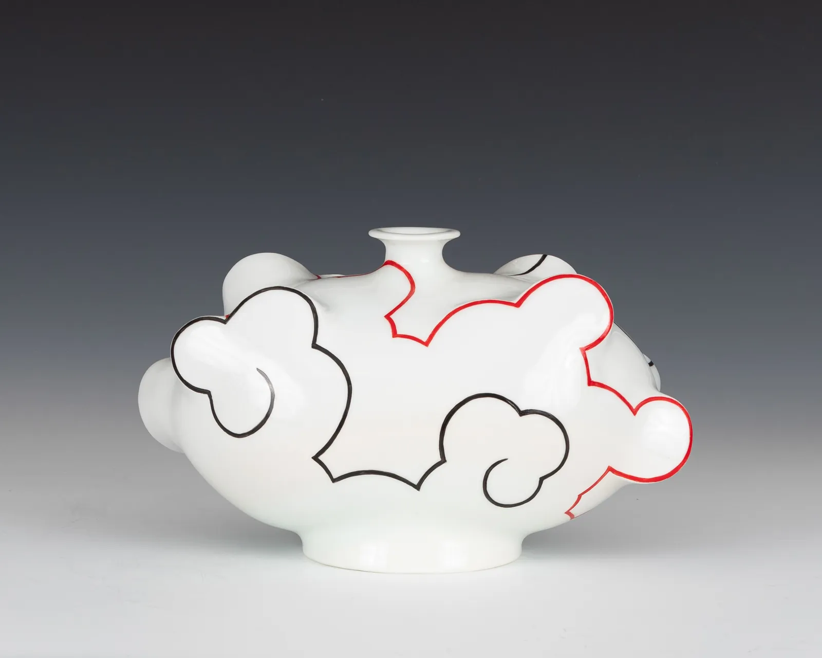 Sam Chung, Cloud Janggun red, 2024