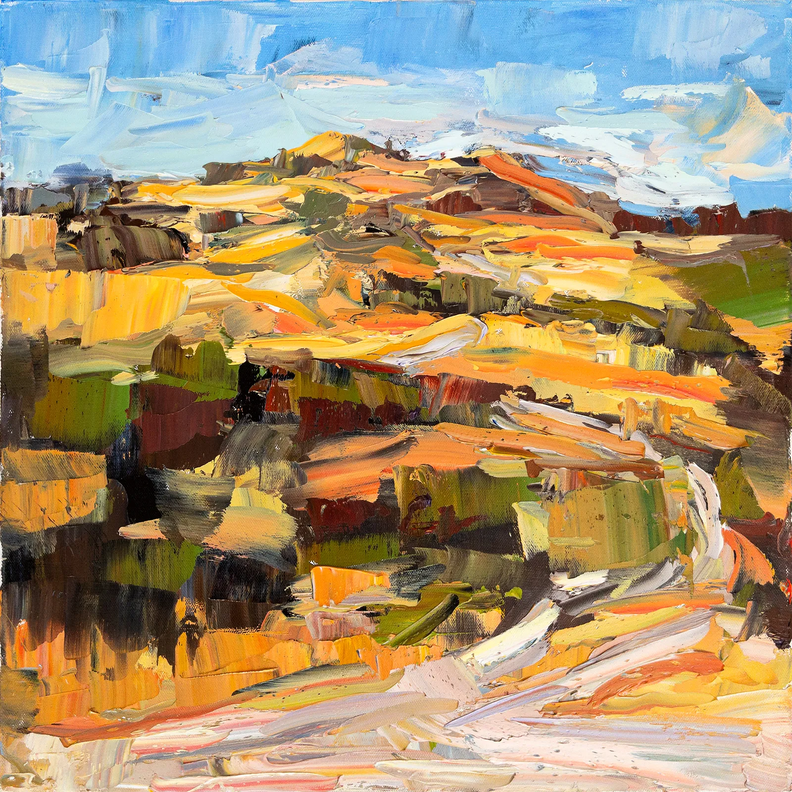 Nathanael Gray, Midday in the Hills, 2024
