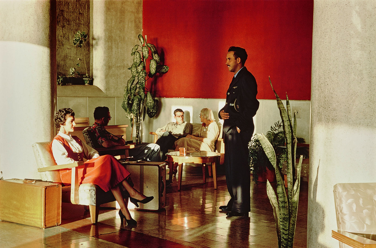 Paul Outerbridge, Hotel Lobby, Mazatlán, México