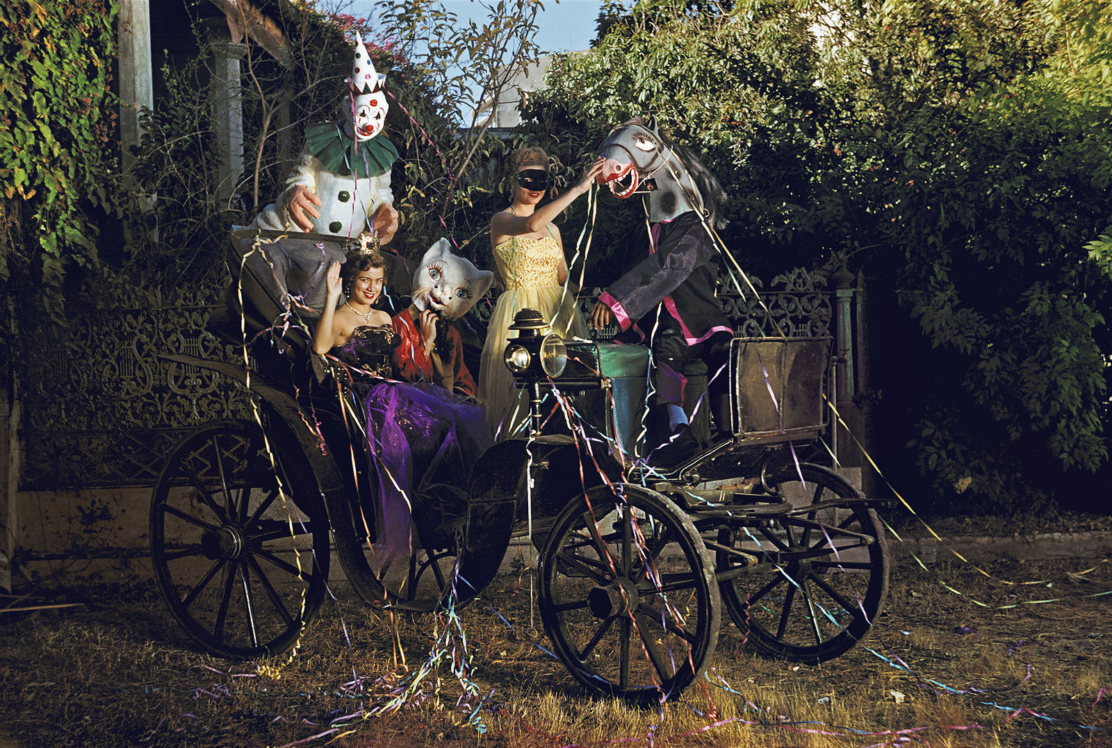 Paul Outerbridge, Carnival Carriage, México, ca. 1950