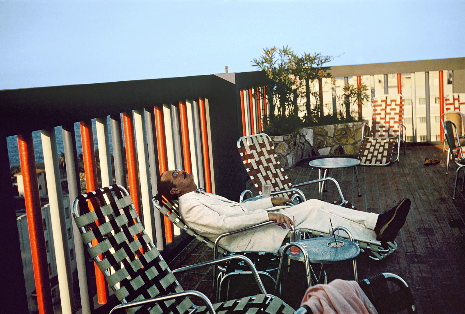 Paul Outerbridge, Self Portrait, Santa Monica, California, ca. 1955
