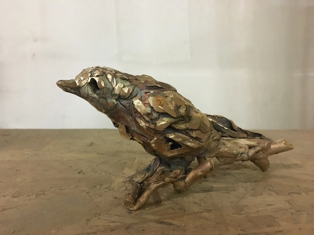 Lionel Sabatté, Oiseau en Bronze #1, 2019