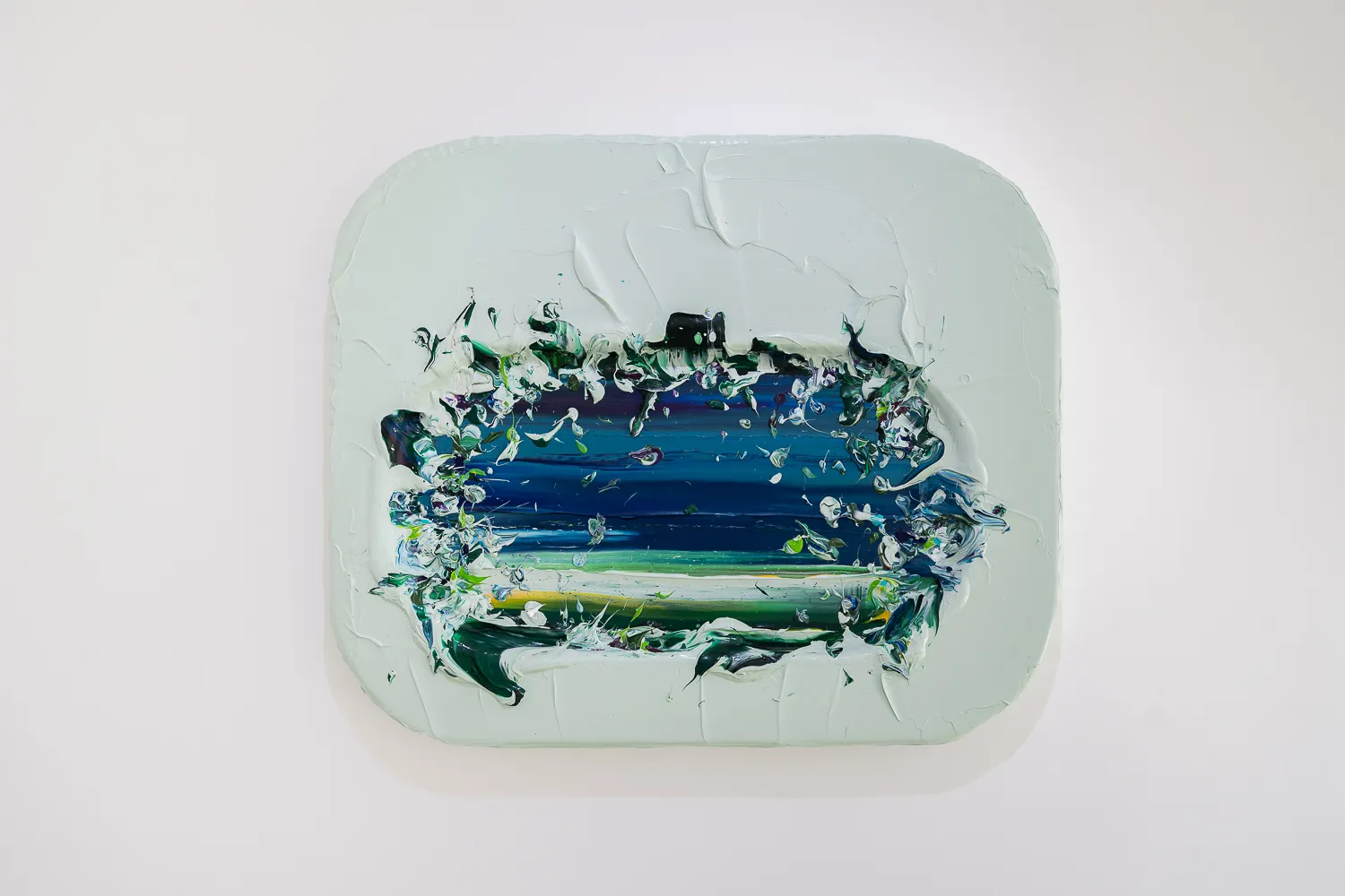 Jane Lee, Under a Mint Sky Perhaps (Sous Un Ciel de Menthe, Peut-être), 2026