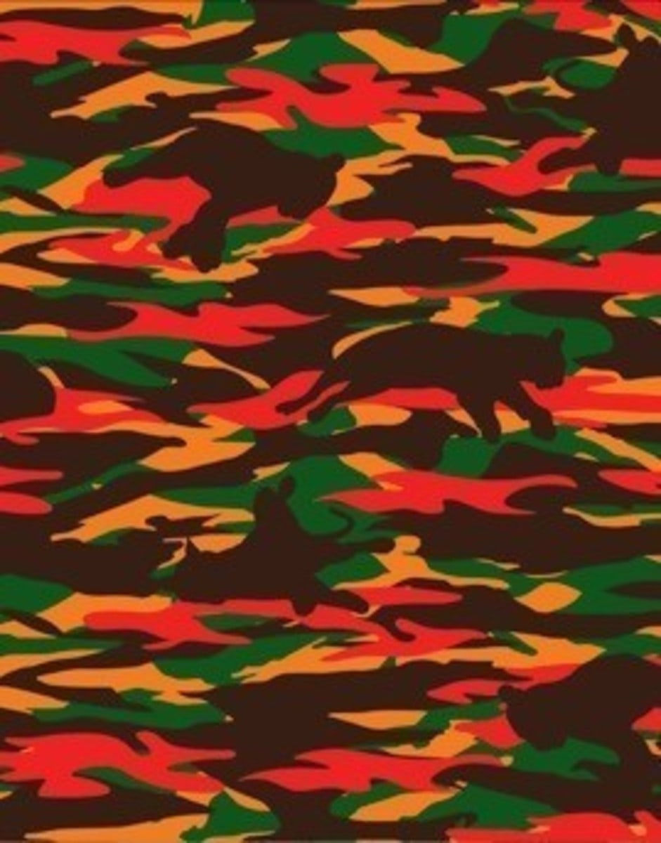 MONK -, Tiger Camouflage (Green), 2017