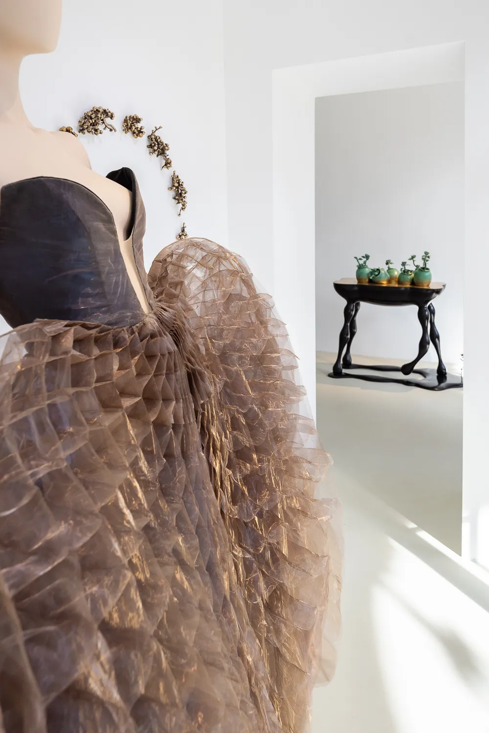 Iris van Herpen, Biolume Corset Gown, Sympoiesis Collection, 2025