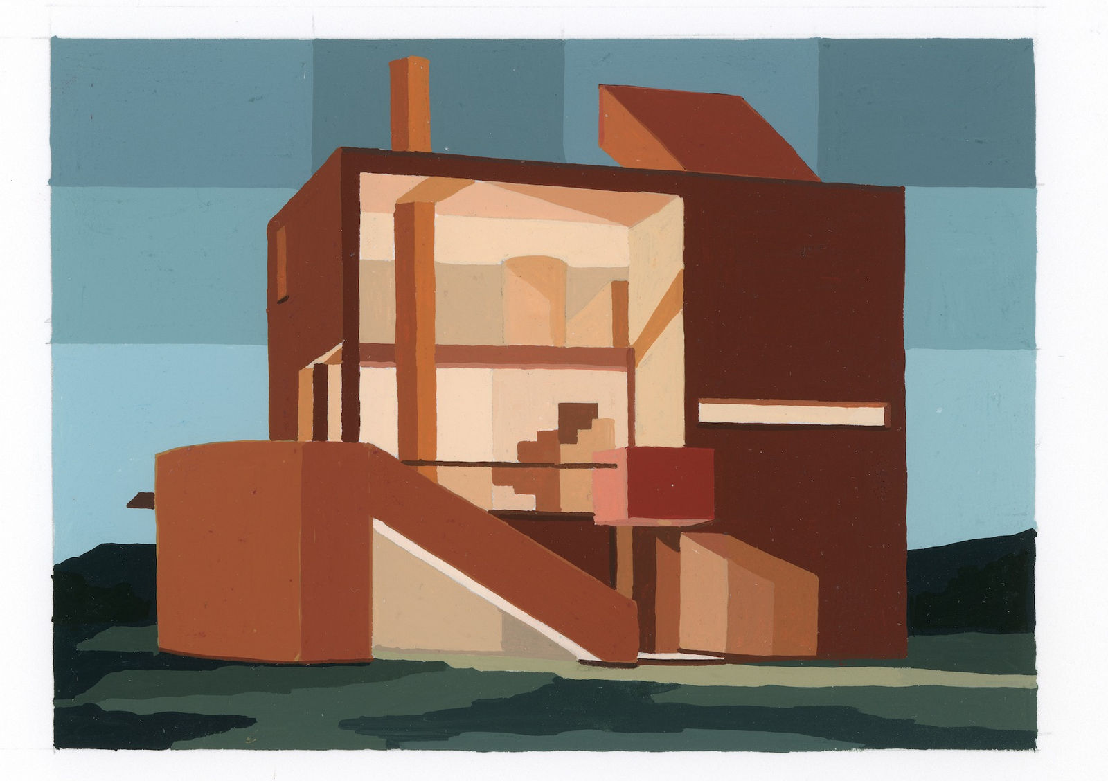 Andy Burgess, Charles Gwathmey Residence , 2022