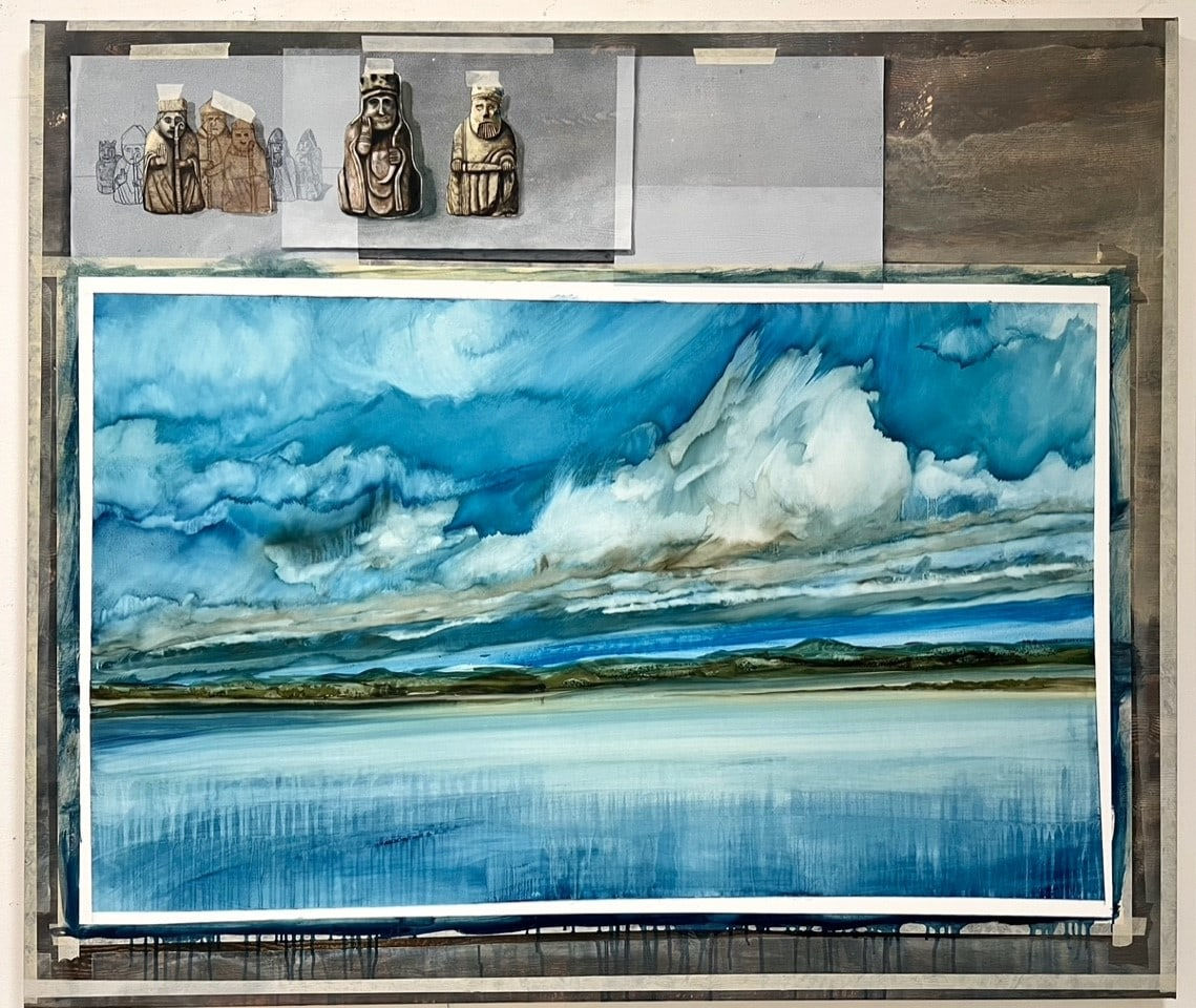 Alastair Gordon, Where the Uig Chessmen Lie in Wait, 2023