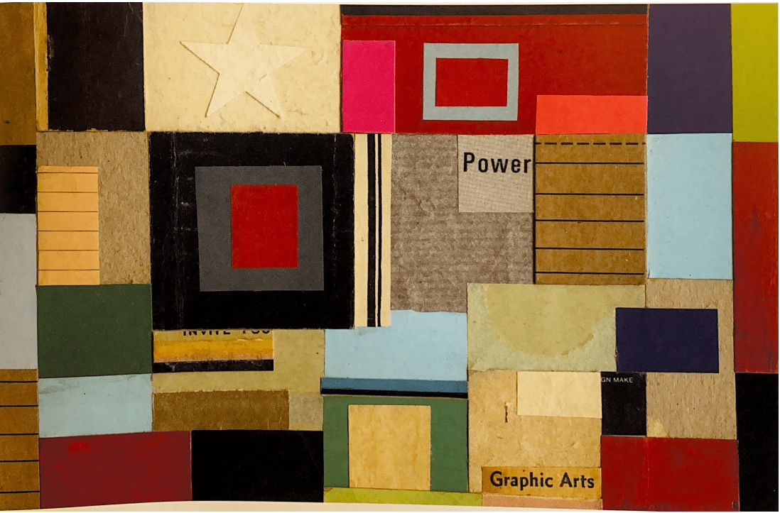 Andy Burgess, Graphic Arts (Pop Geometry Collage #15), 2009