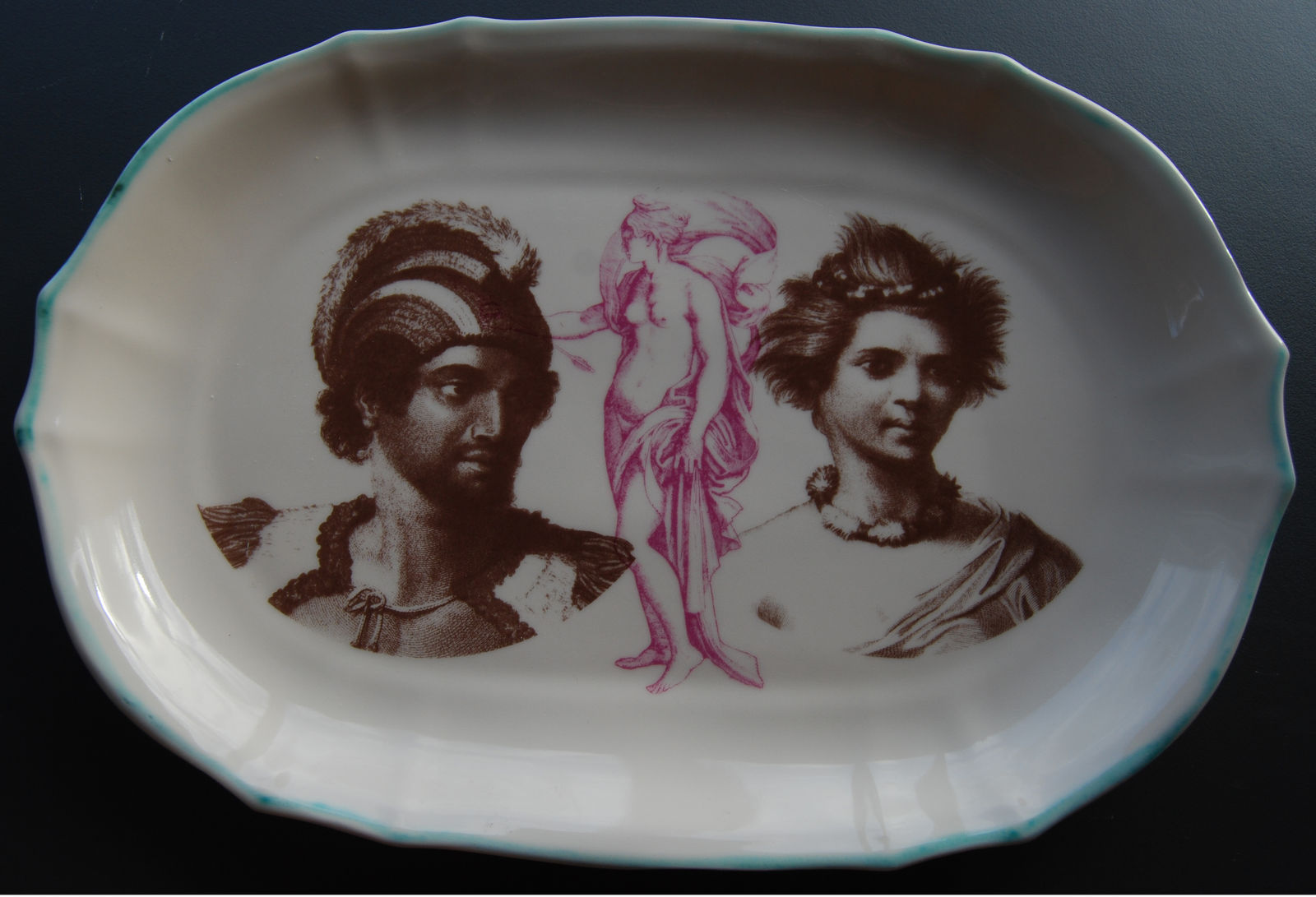 Matt Smith (British), Oval Platter 2, 2022