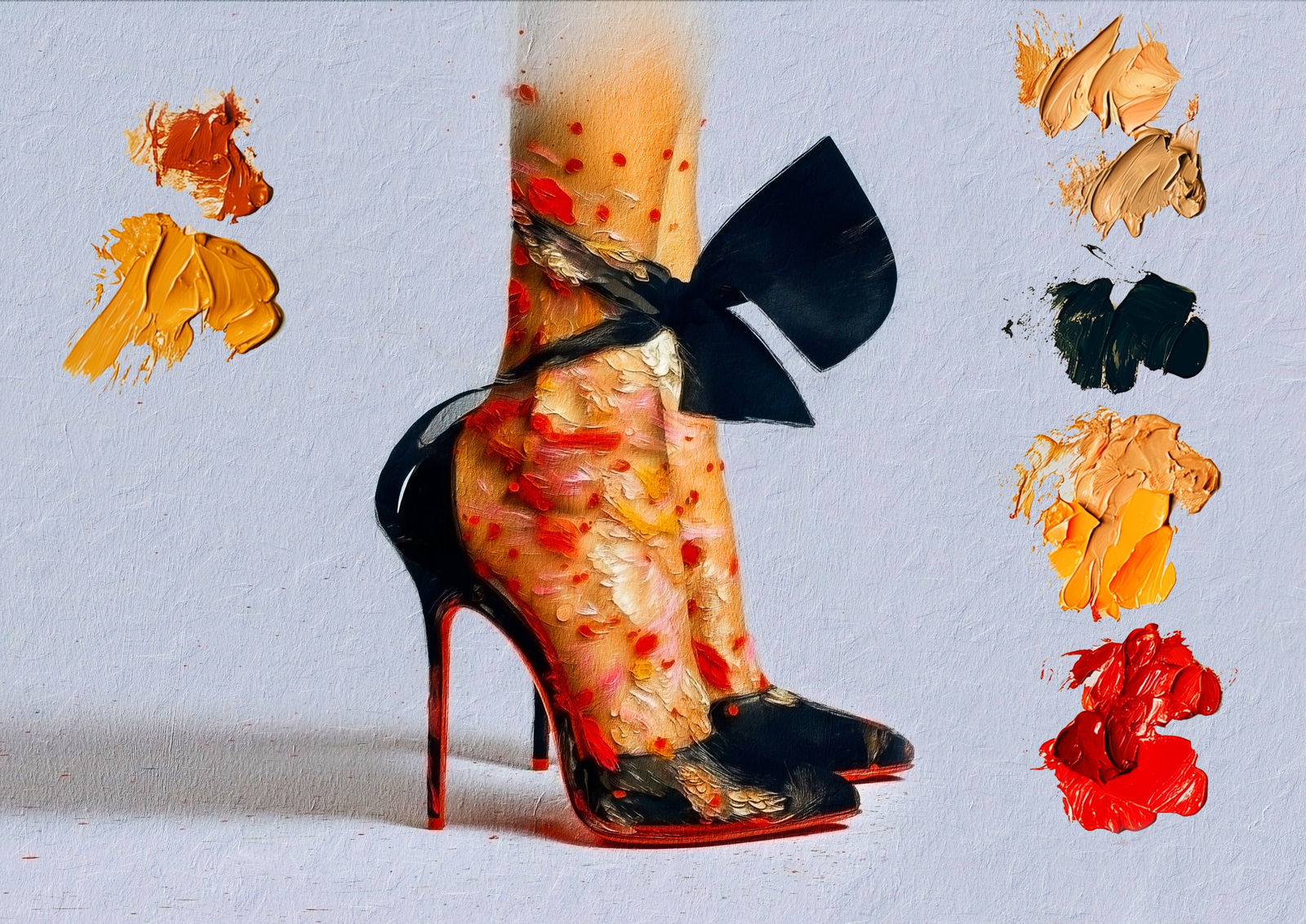 Cristina Schek, The Art & Sound of the Stiletto (After Leboutin), 2025