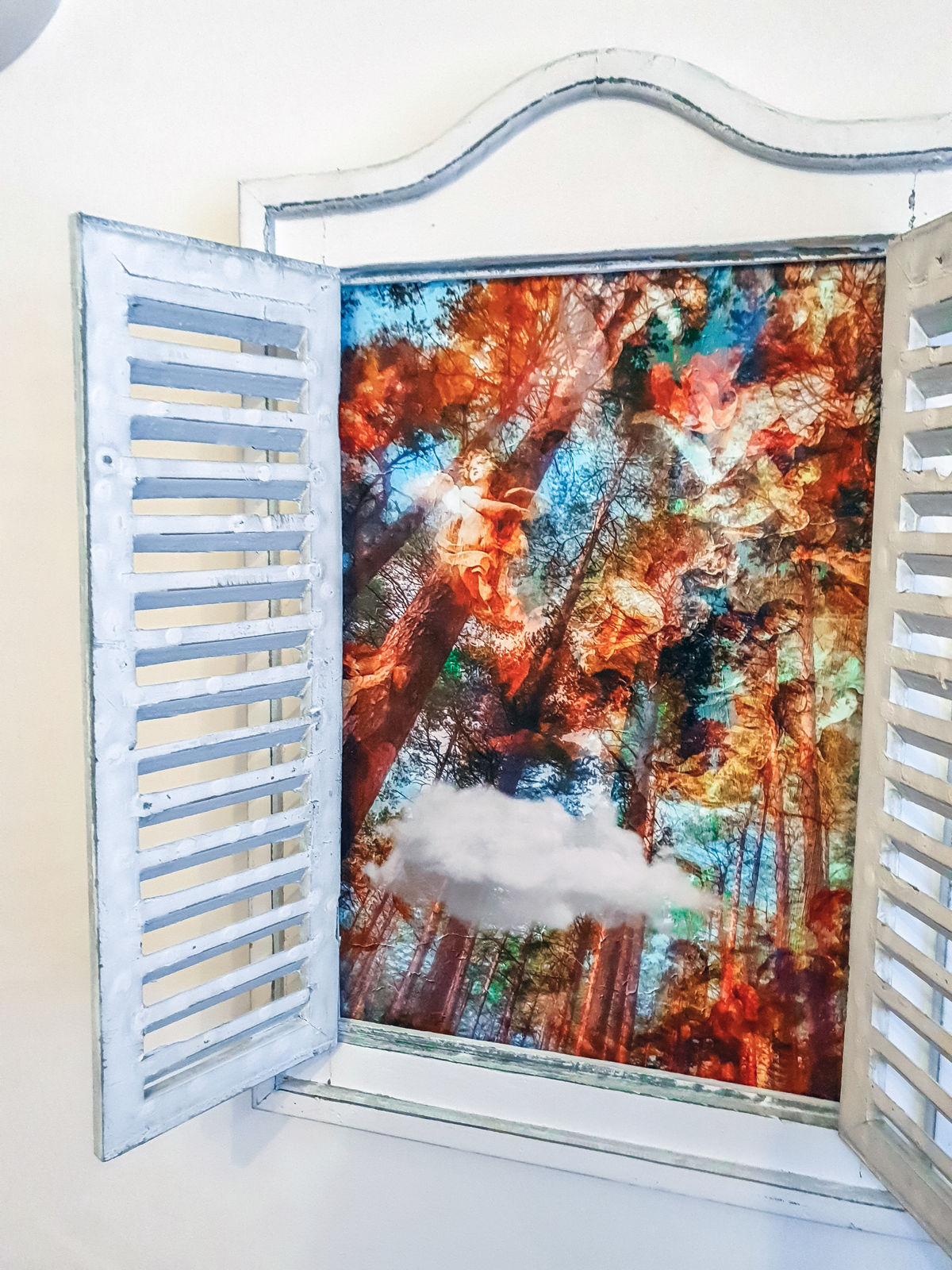 Cristina Schek, The Ceiling In The Sky (shutter frame edition), 2022/2026