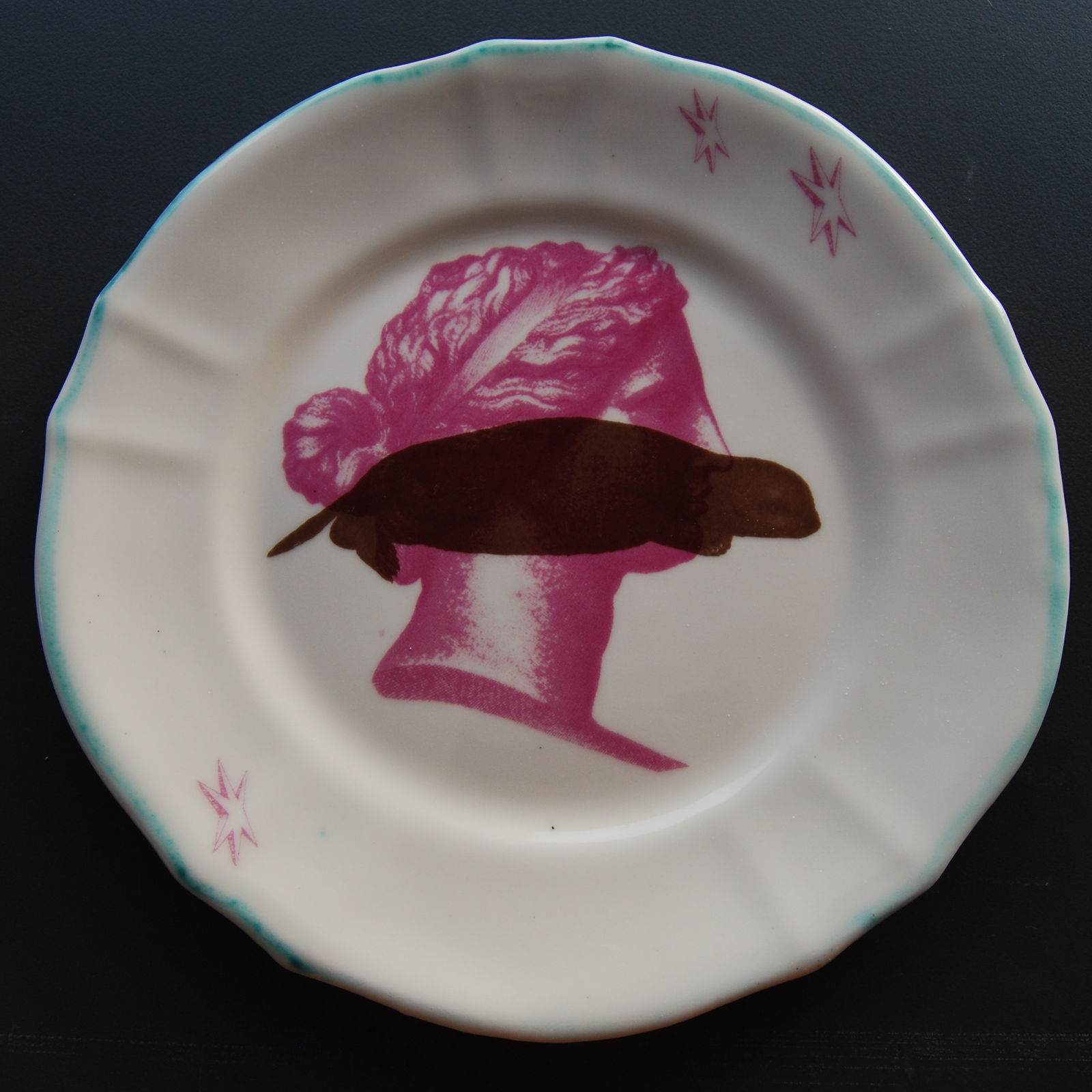 Matt Smith (British), Round Plate 4, 2022