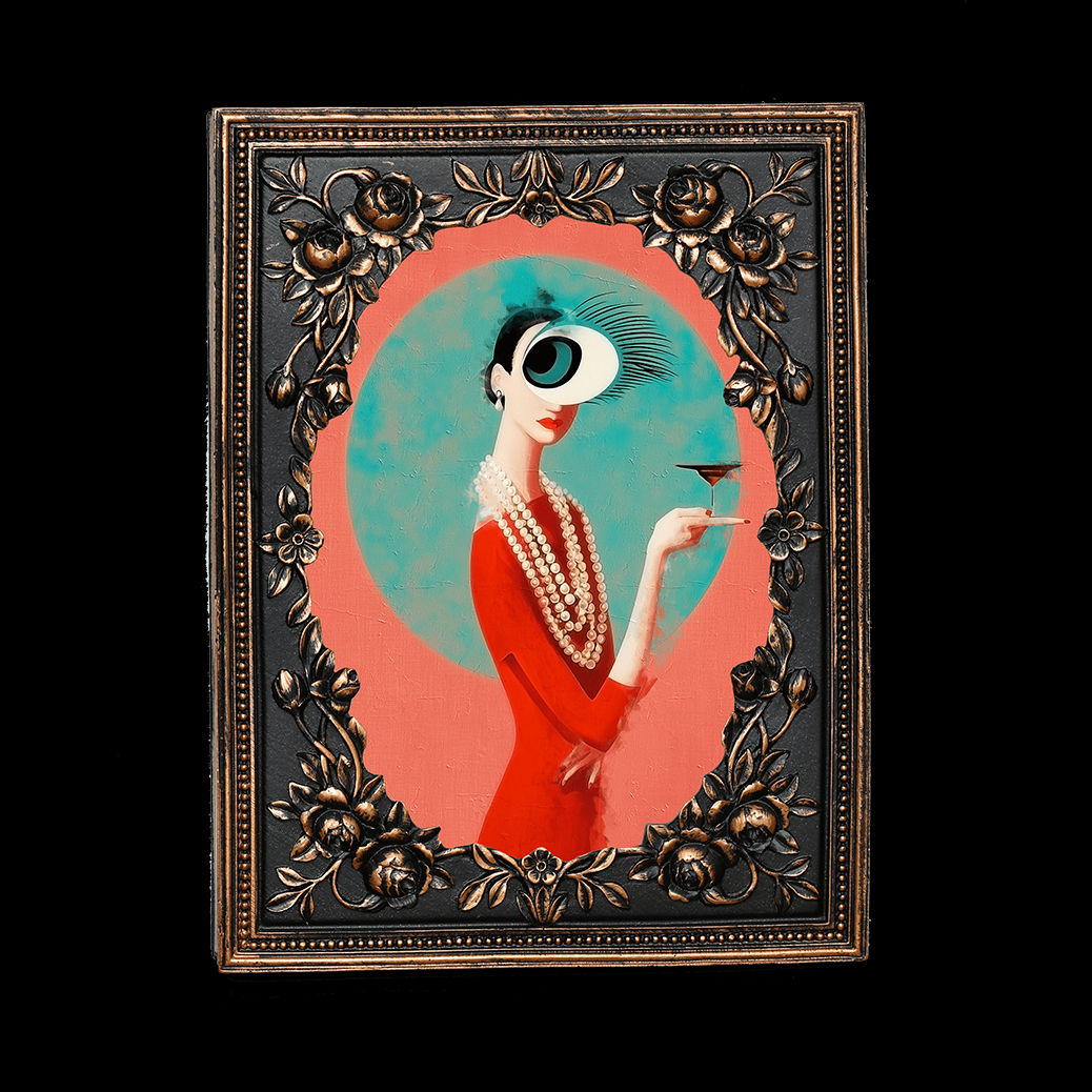 Cristina Schek, The Sip Society V, The Side Eye, 2025