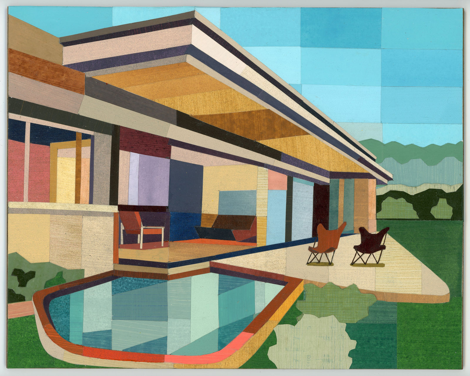 Andy Burgess, Neutra's Maurice Heller House, 2025