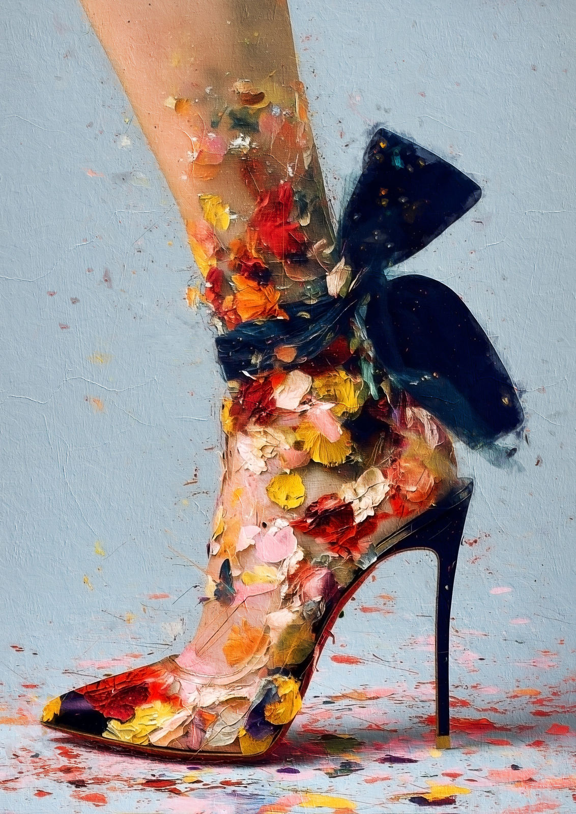 Cristina Schek, The Art & Sound of the Stiletto (After McQueen), 2025