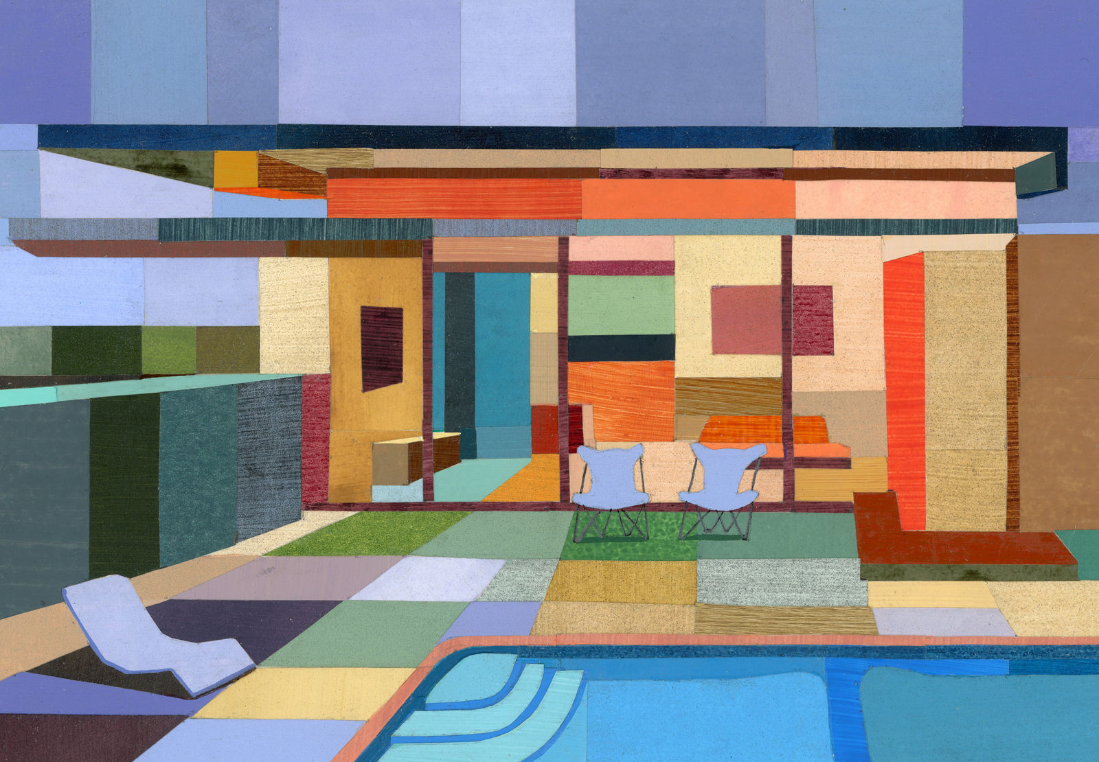 Andy Burgess, Wexler Steel House, 2025