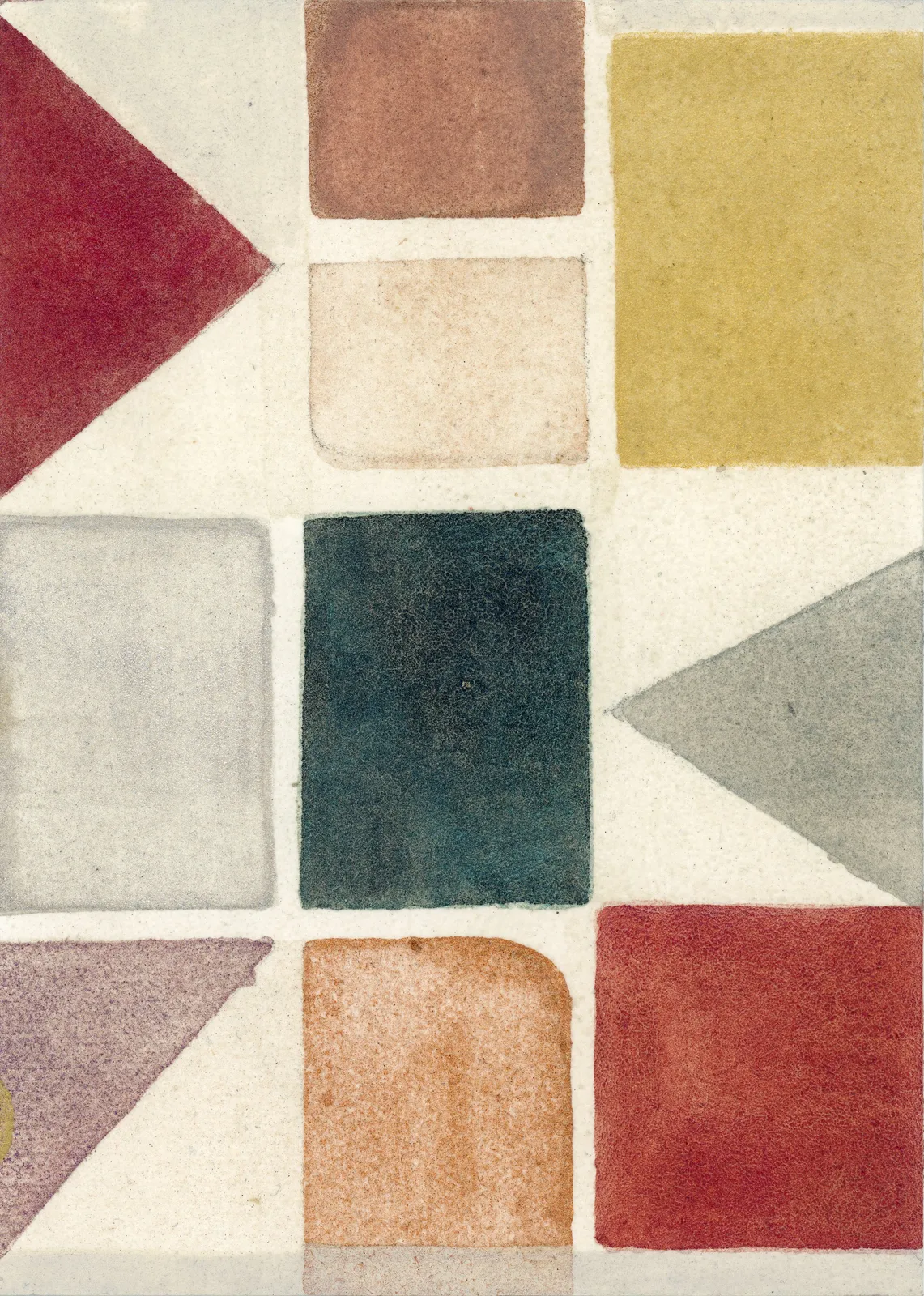 Andy Burgess, Topaz Field, Earth Pigment Series, 2026