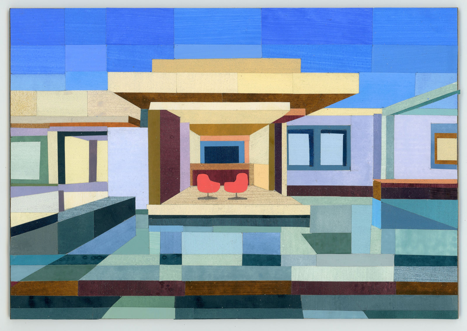 Andy Burgess, Pool House , 2024