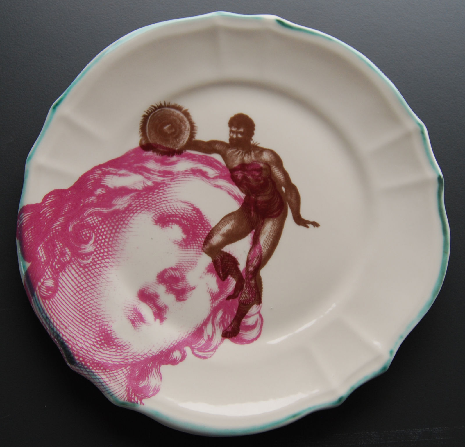 Matt Smith (British), Round Plate 2, 2022