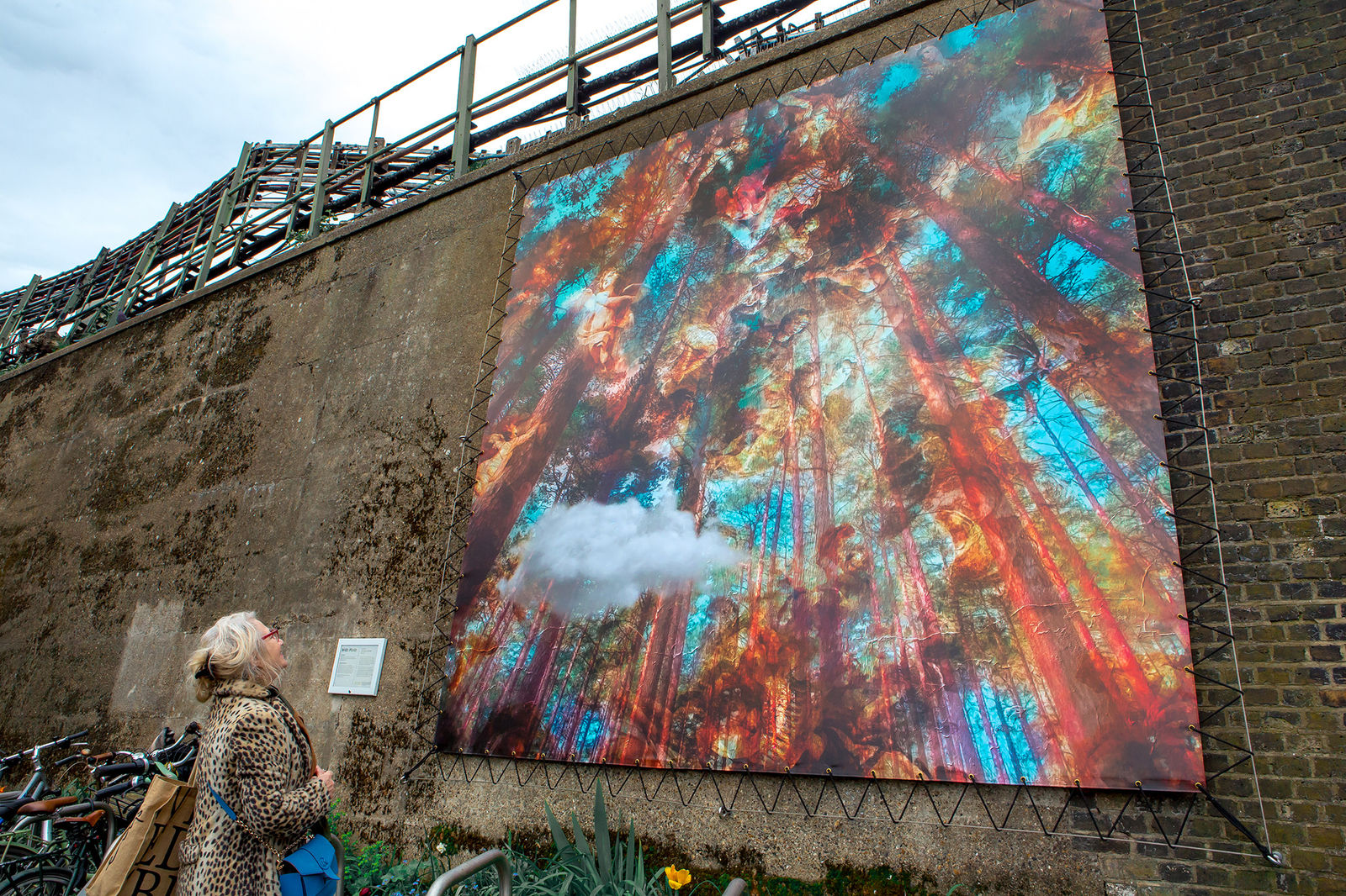 Cristina Schek, The Ceiling In The Sky (shutter frame edition), 2022/2026