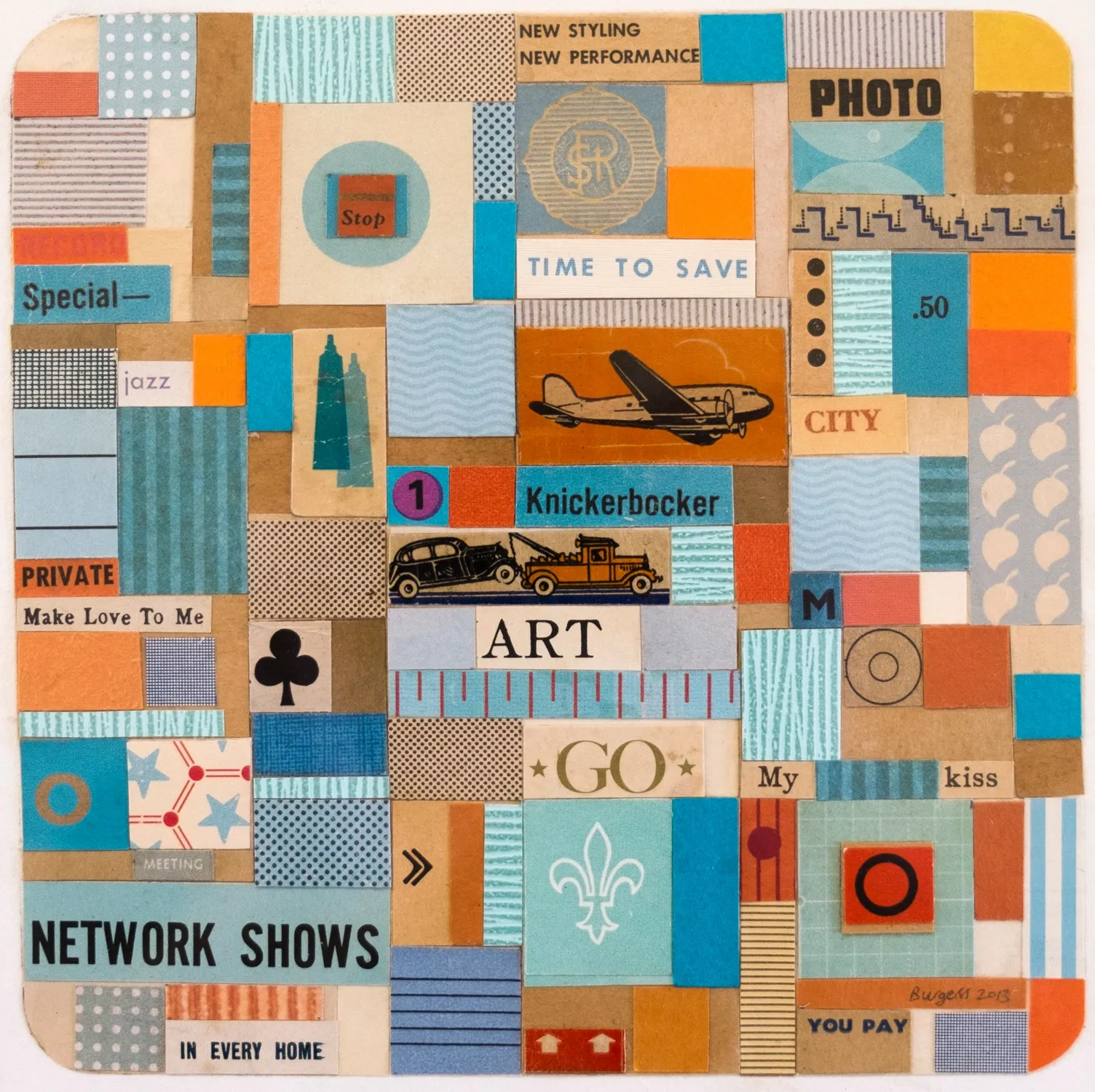 Andy Burgess, Stop and Go, 2013